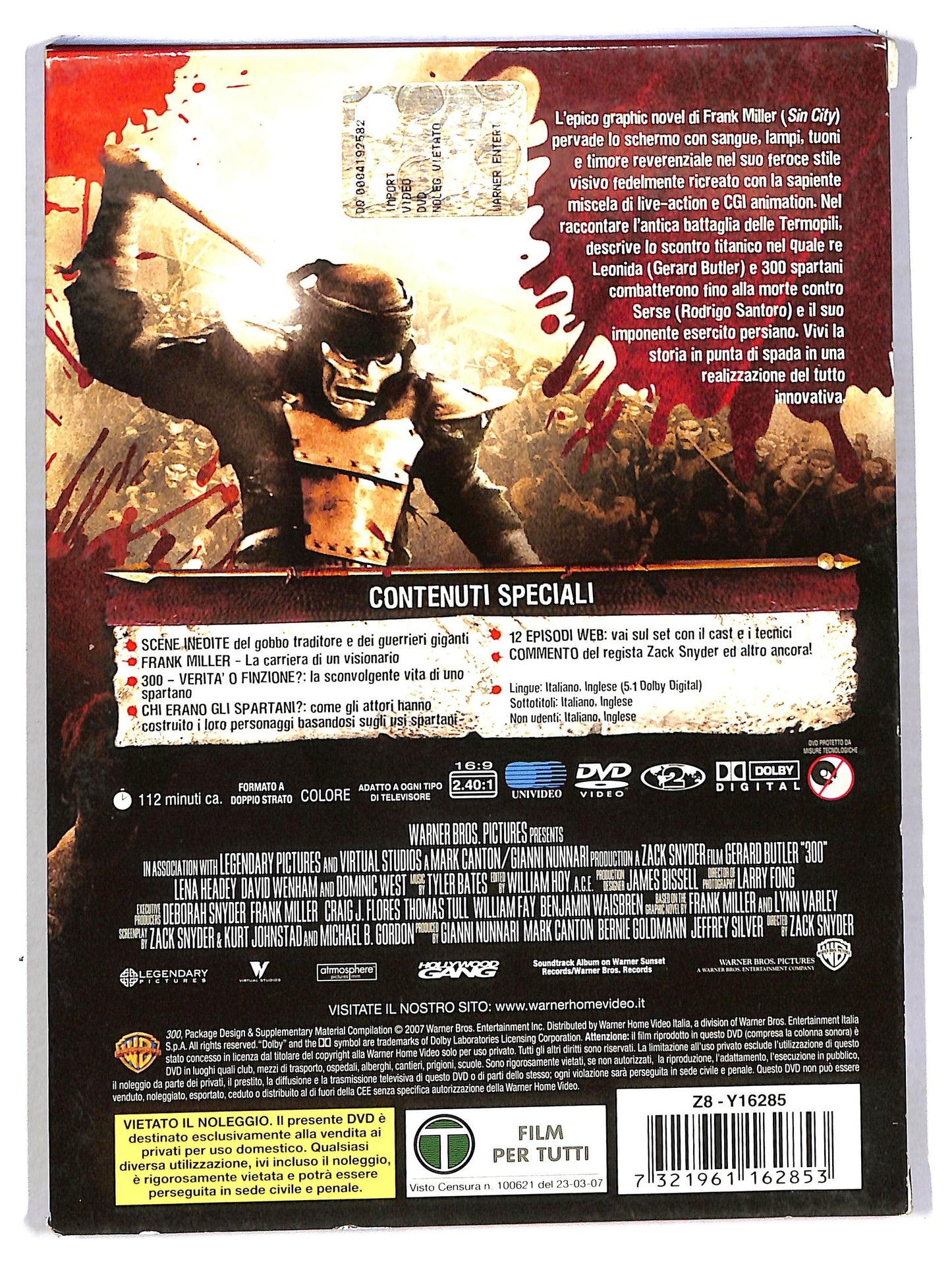 EBOND trecento - 300 DVD D791432