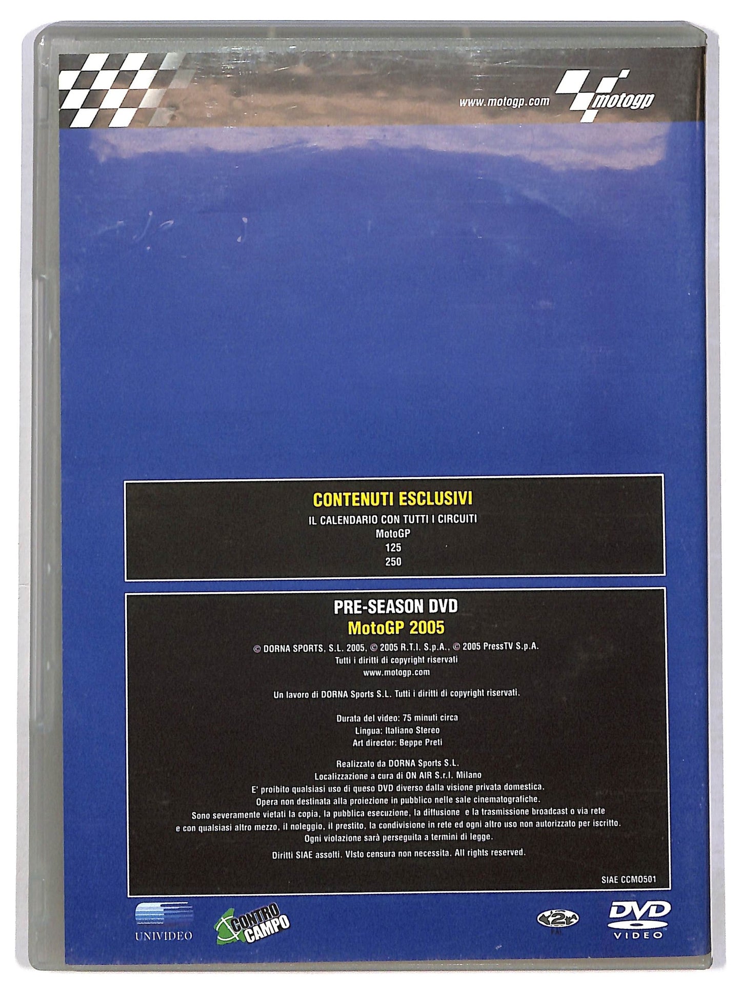 EBOND MotoGP 2005 EDITORIALE DVD D791449