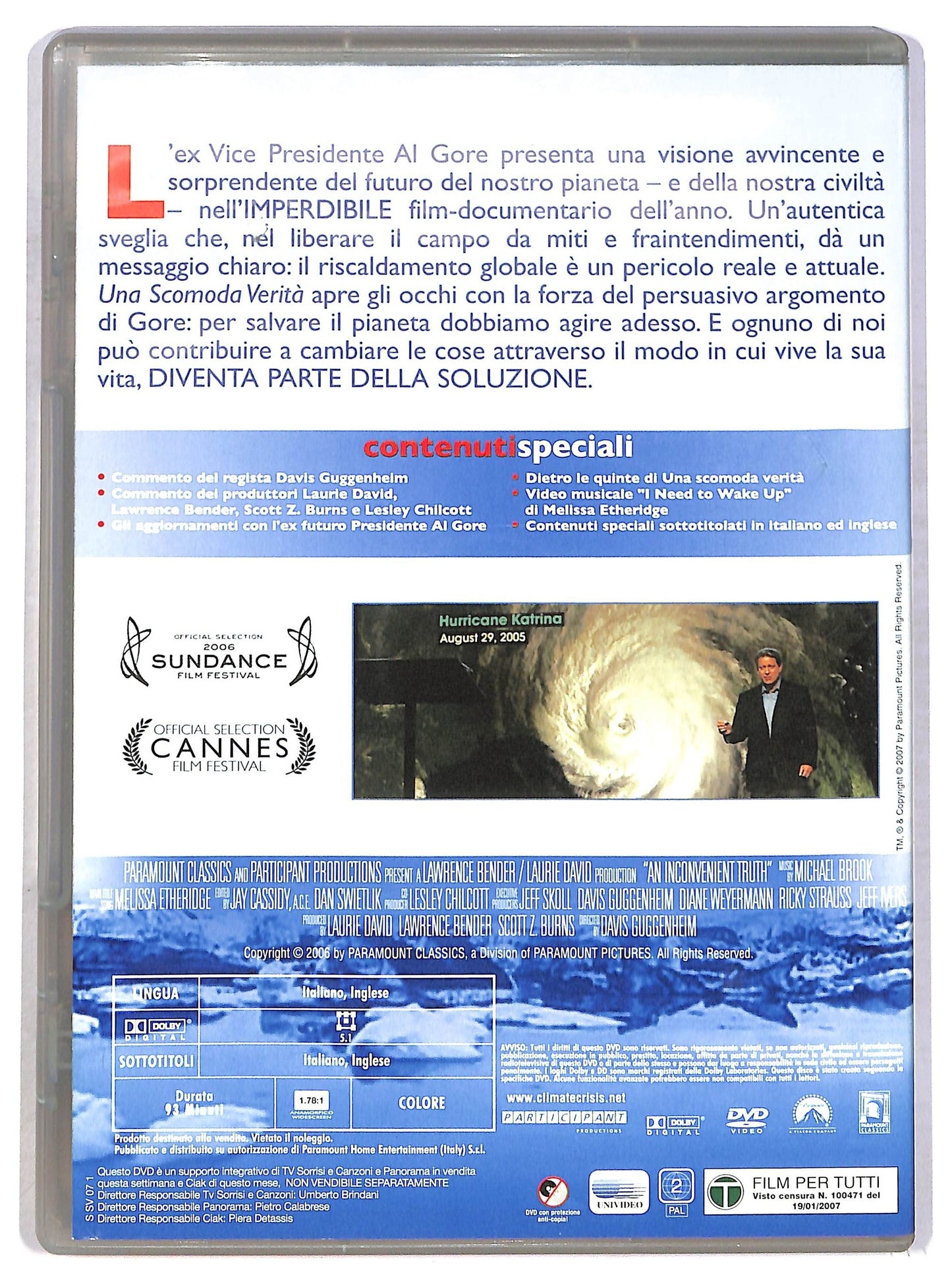 EBOND Una scomoda verita EDITORIALE DVD D791454