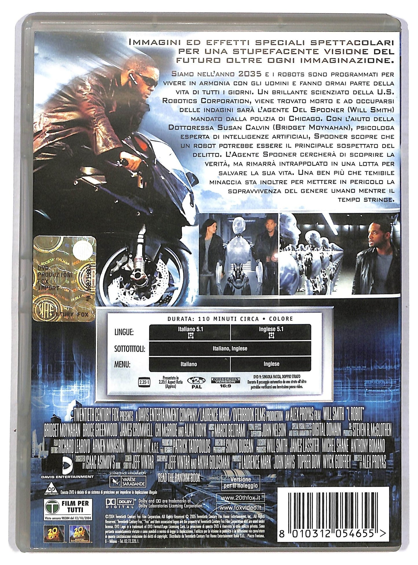 EBOND Io, Robot NOLEGGIO DVD D791464