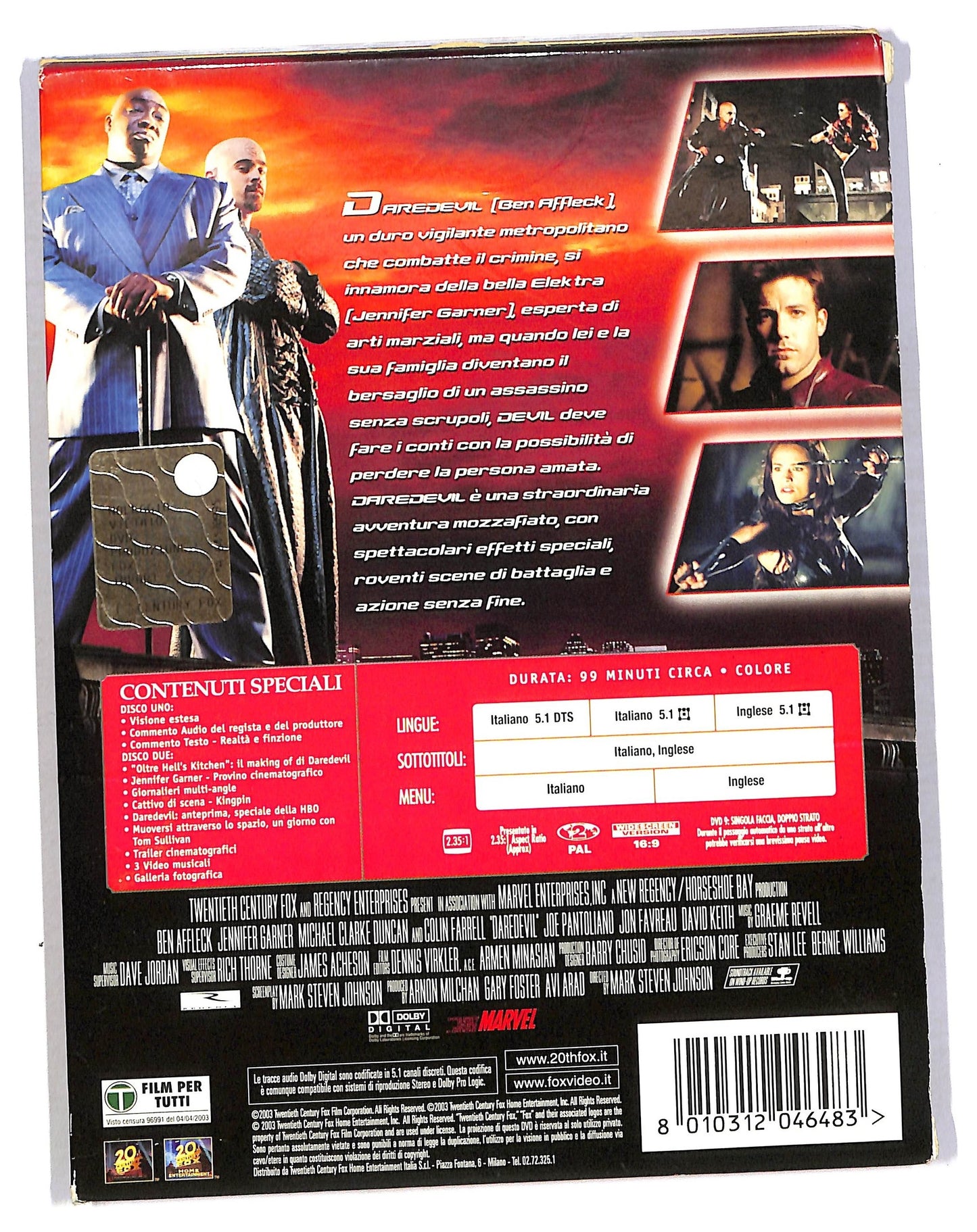 EBOND Daredevil DVD D791501