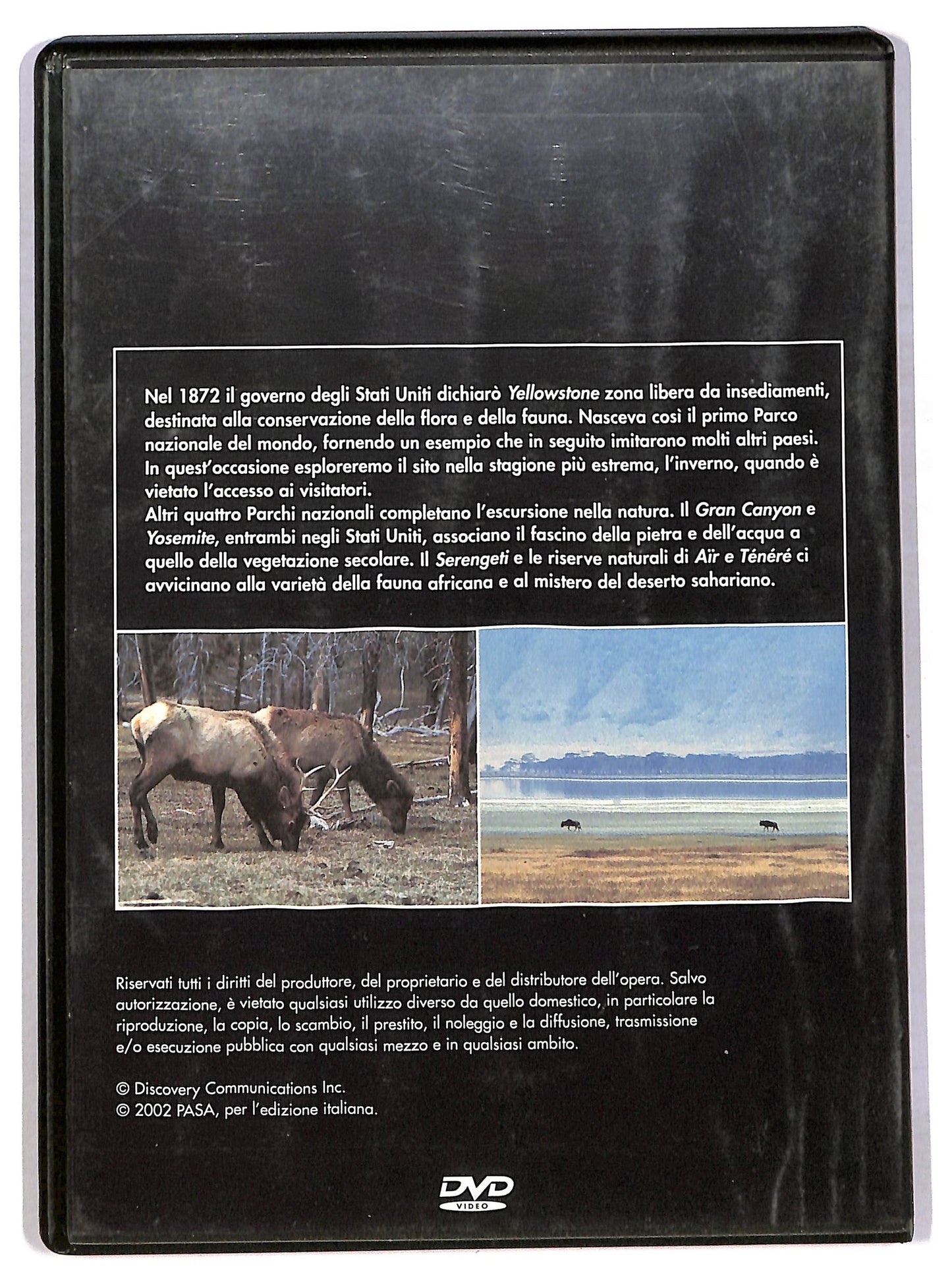 EBOND Escursione nel patrimonio - Inverno a Yellowstone EDITORIALE DVD D791531