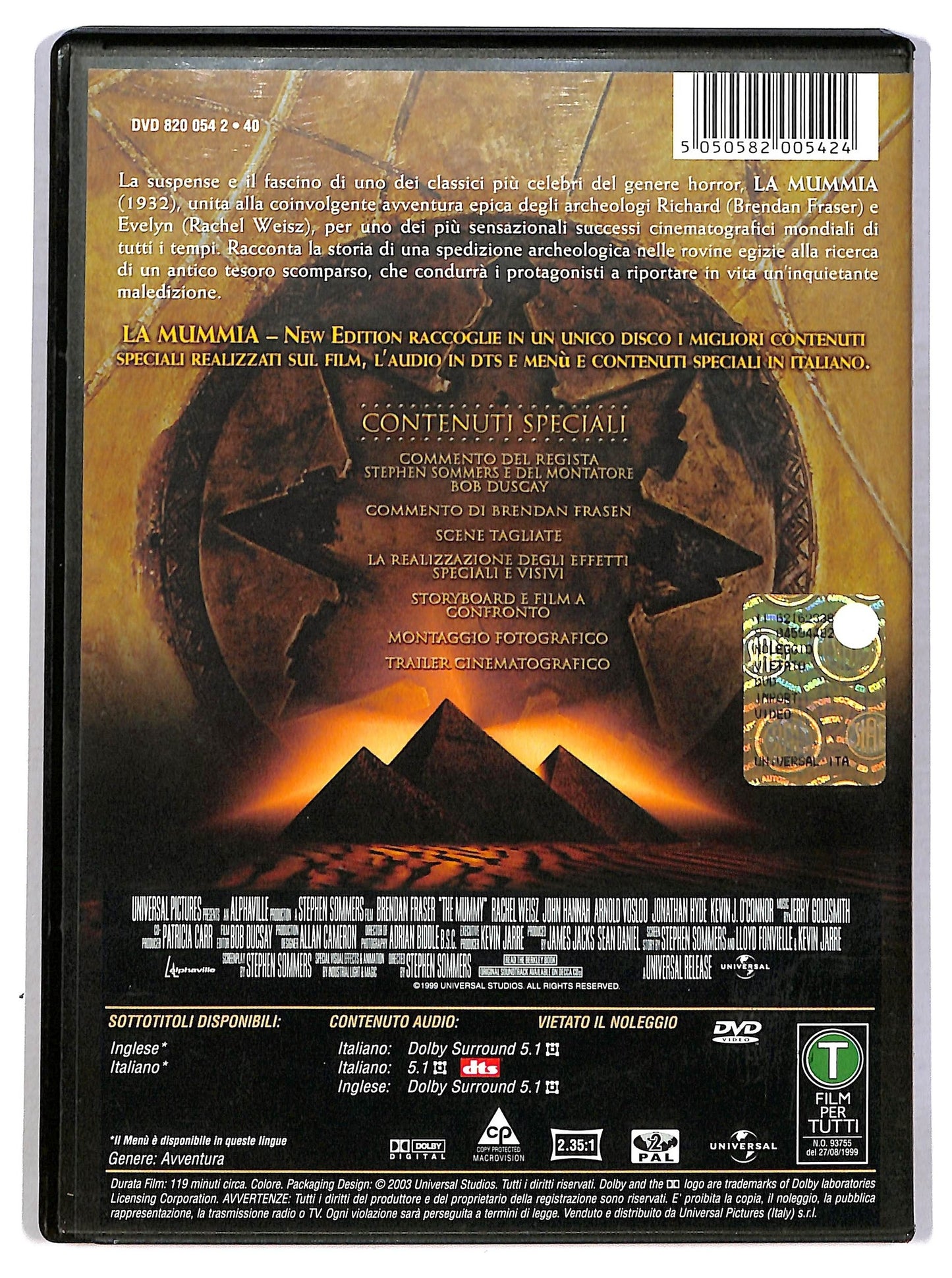 EBOND La mummia (film 1999) DVD D791817