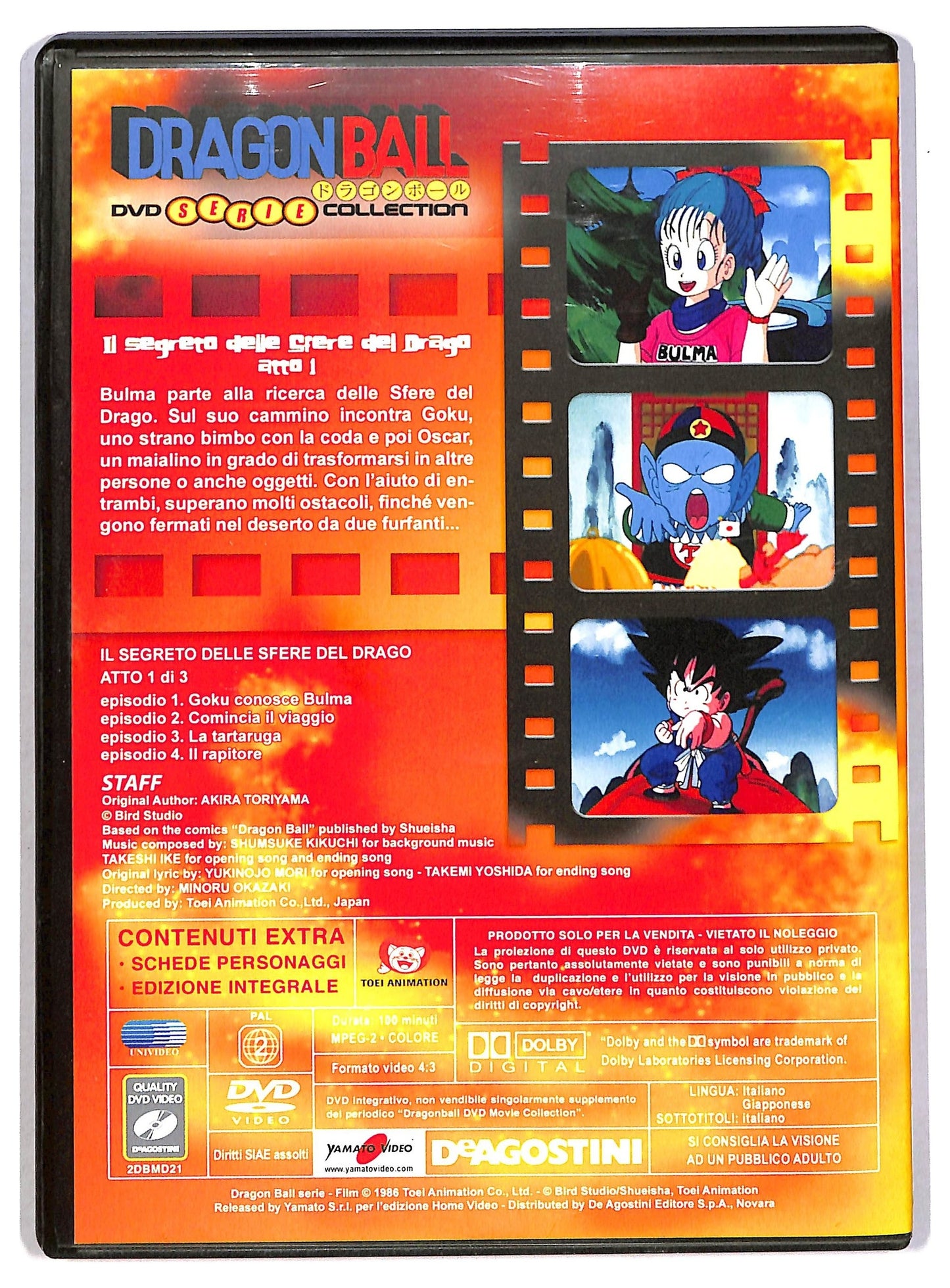 EBOND Dragonball serie collec - il segreto delle sfere del Drago atto 1 EDITORIALE DVD D791833