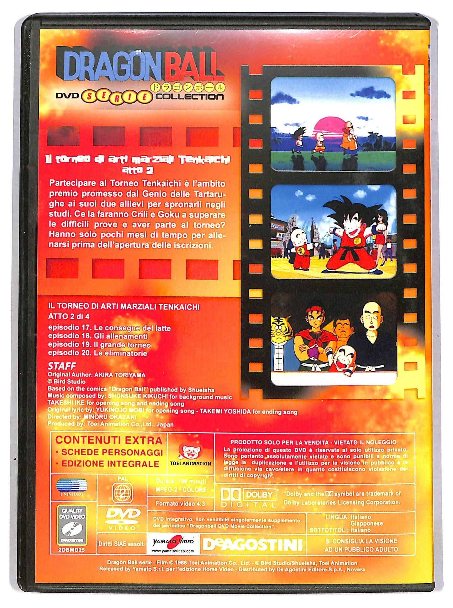 EBOND Dragonball serie coll - il torneo di arti marziali tenkaichi atto 2 EDITORIALE DVD D791842