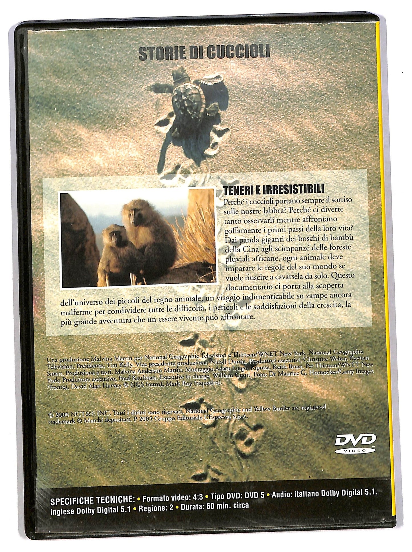 EBOND national geographic storie di cuccioli EDITORIALE DVD D791860