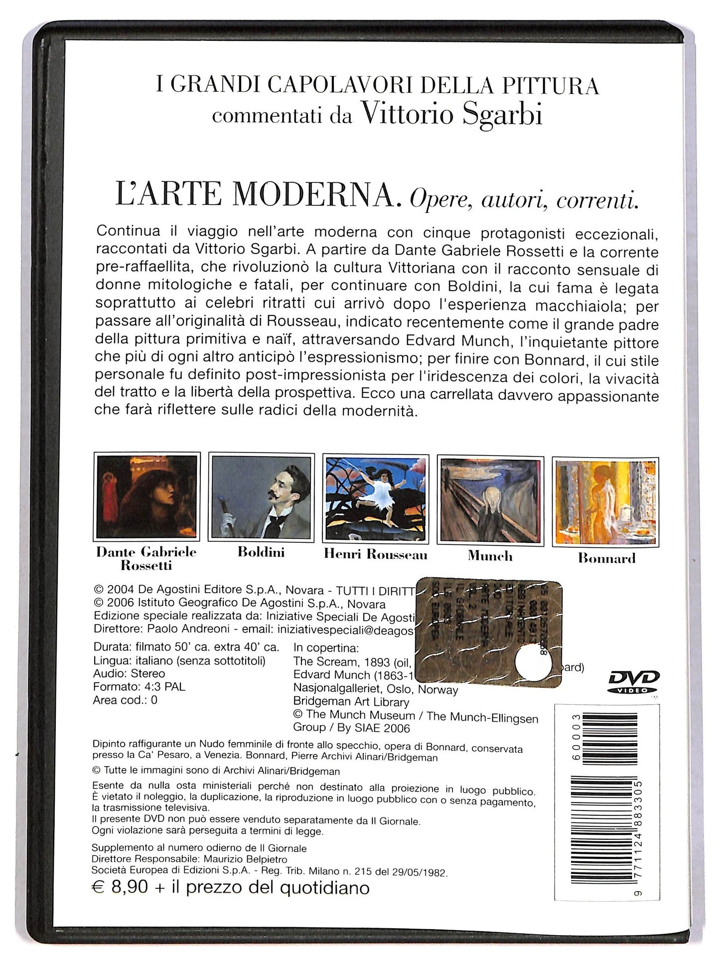 EBOND L'arte Moderna EDITORIALE DVD D791903