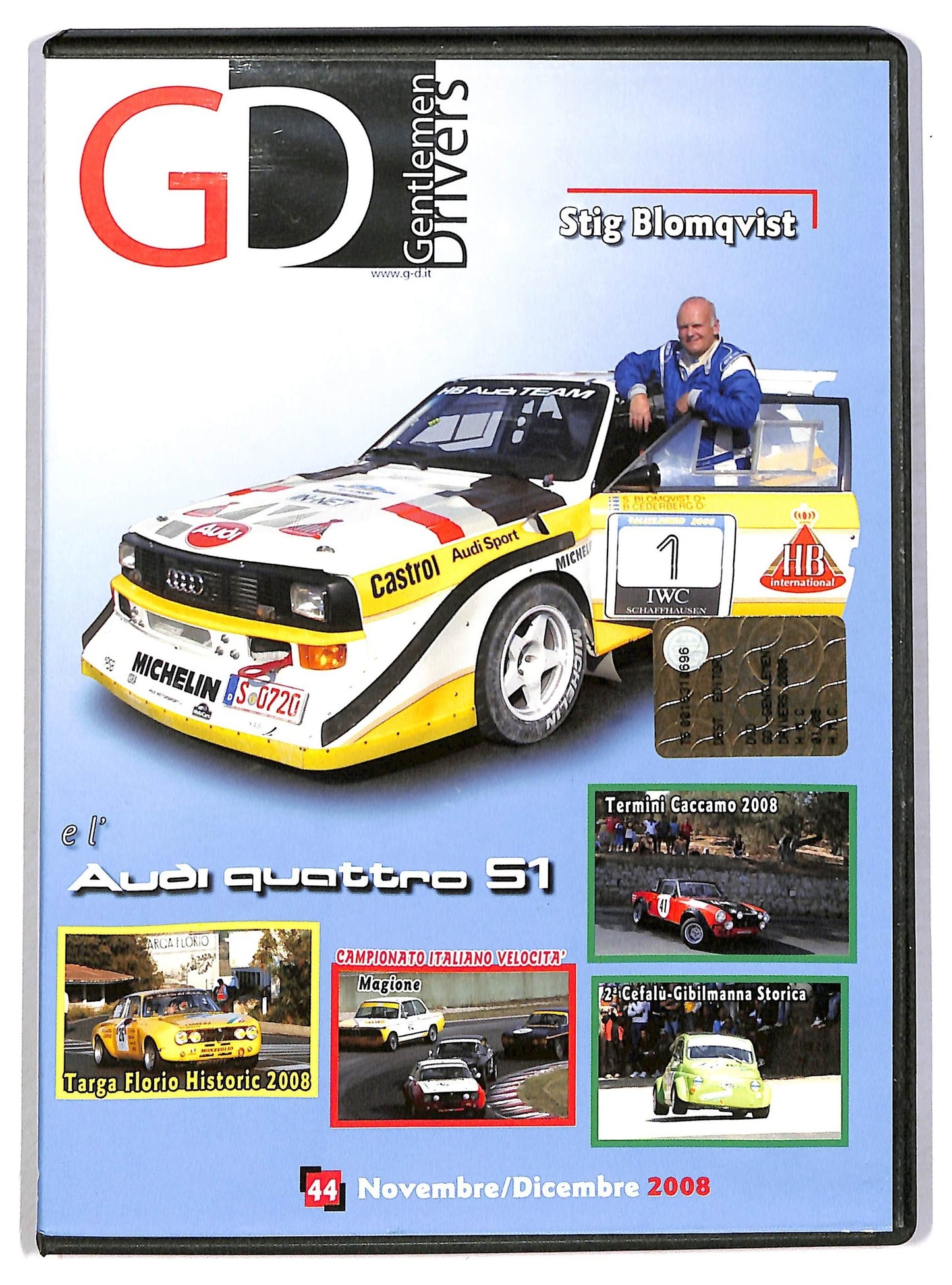 EBOND Gentlemen drivers - stig blomqvist e l'audi quattro s1 EDITORIALE DVD D791917