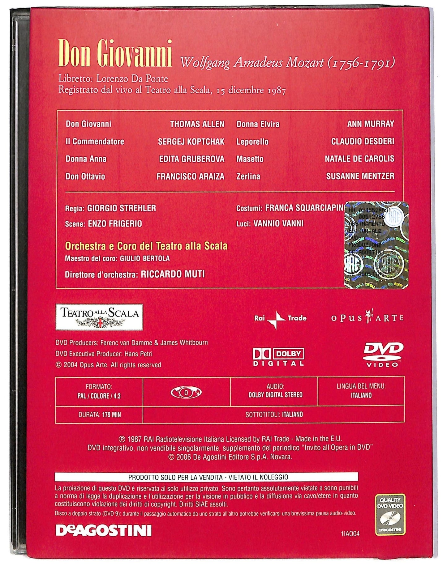EBOND Invito all'opera Vol 15 - Don giovanni EDITORIALE DVD D791919