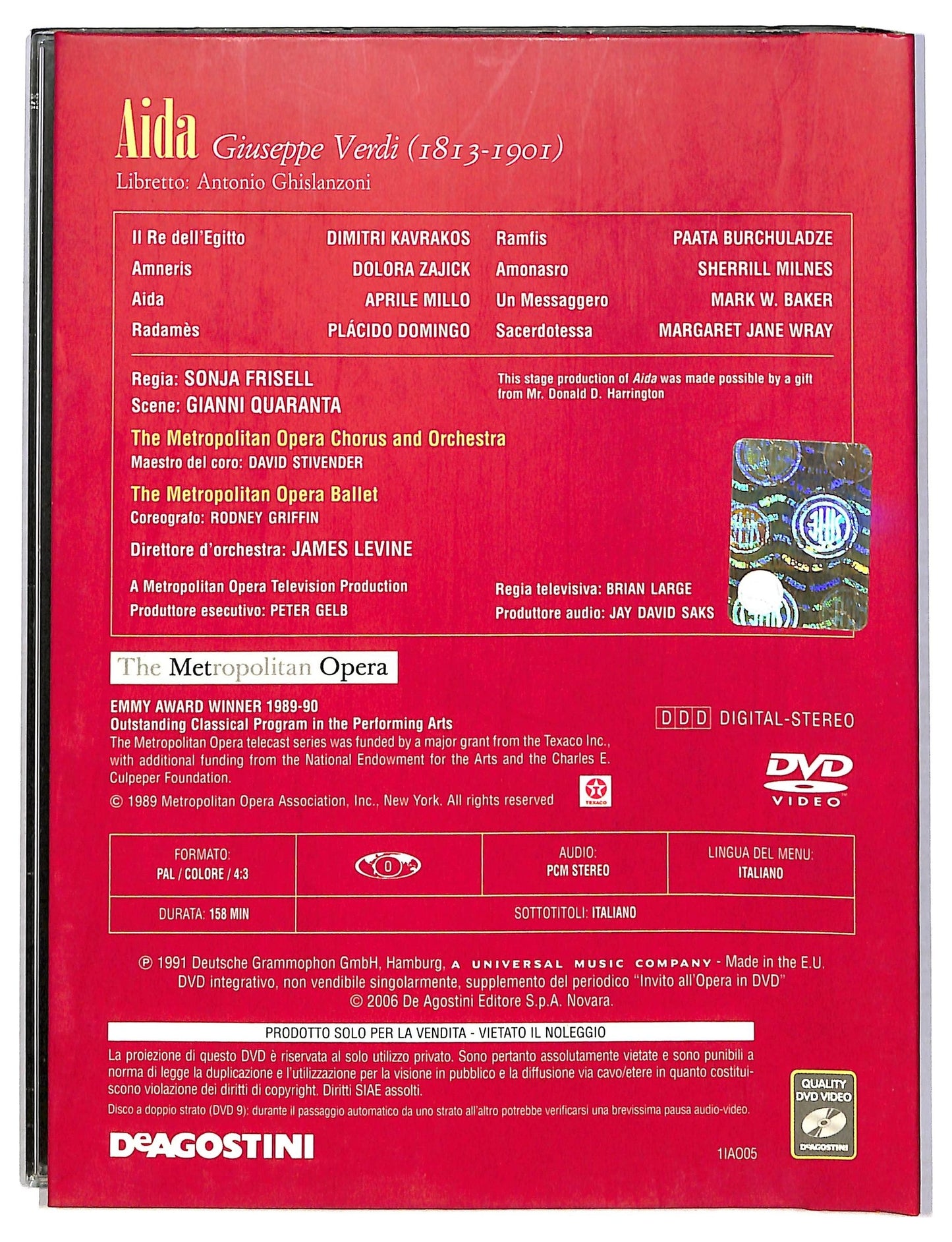 EBOND Aida - Invito all'Opera in DVD Volume 5 EDITORIALE DVD D791929