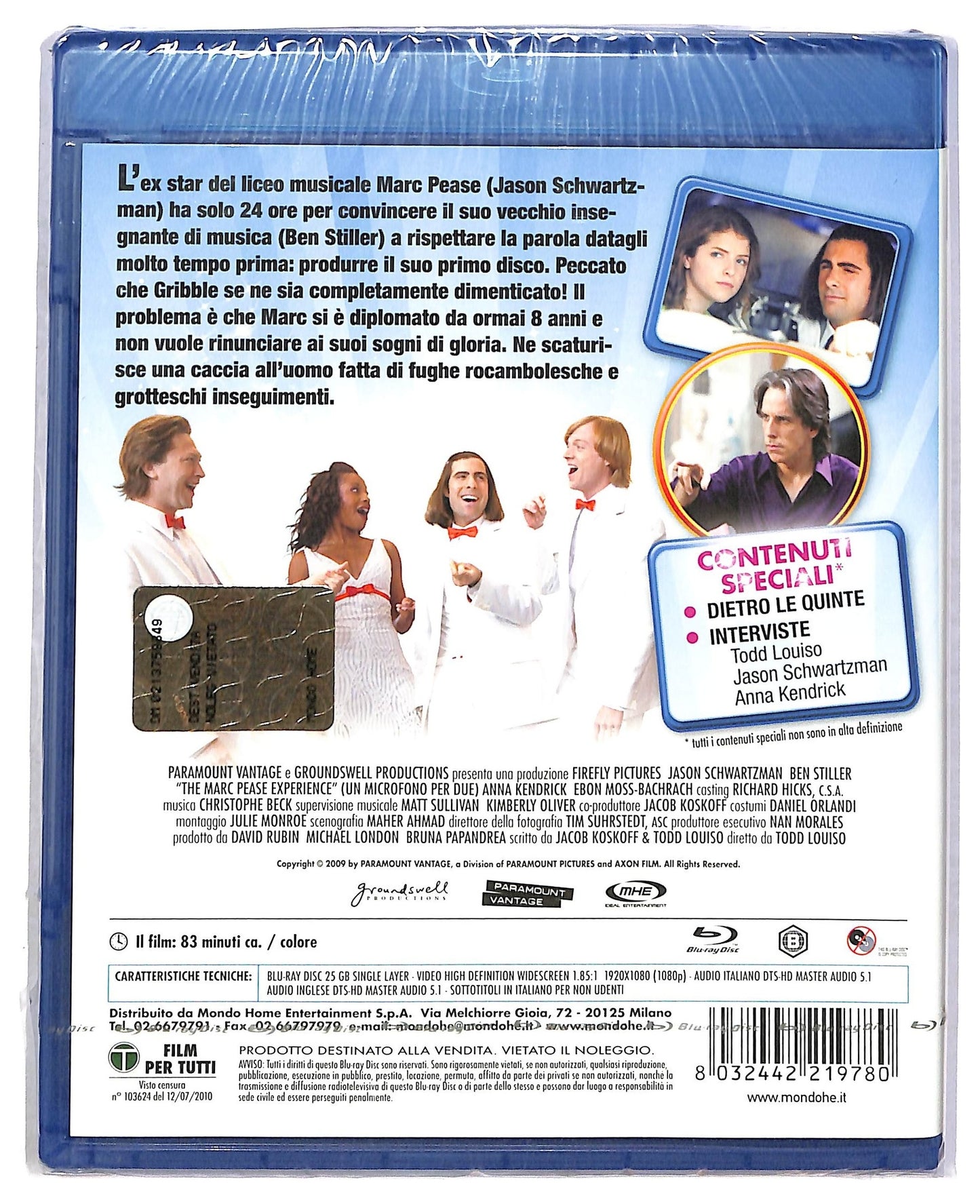 EBOND Un microfono per due BLURAY D791951