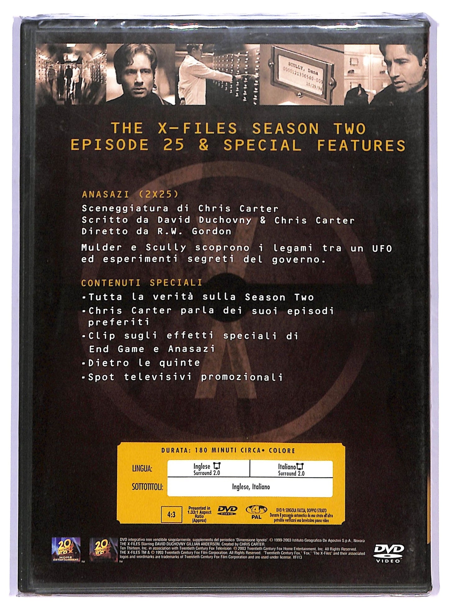 EBOND The X-Files collection - Volume 7 Season two EDITORIALE DVD D792106