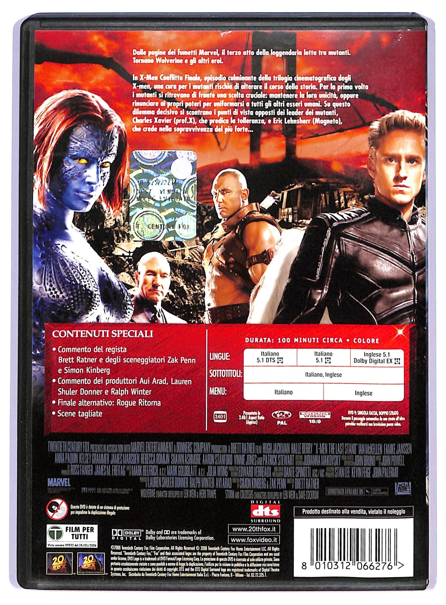 EBOND x Men Conflitto Finale DVD D792129