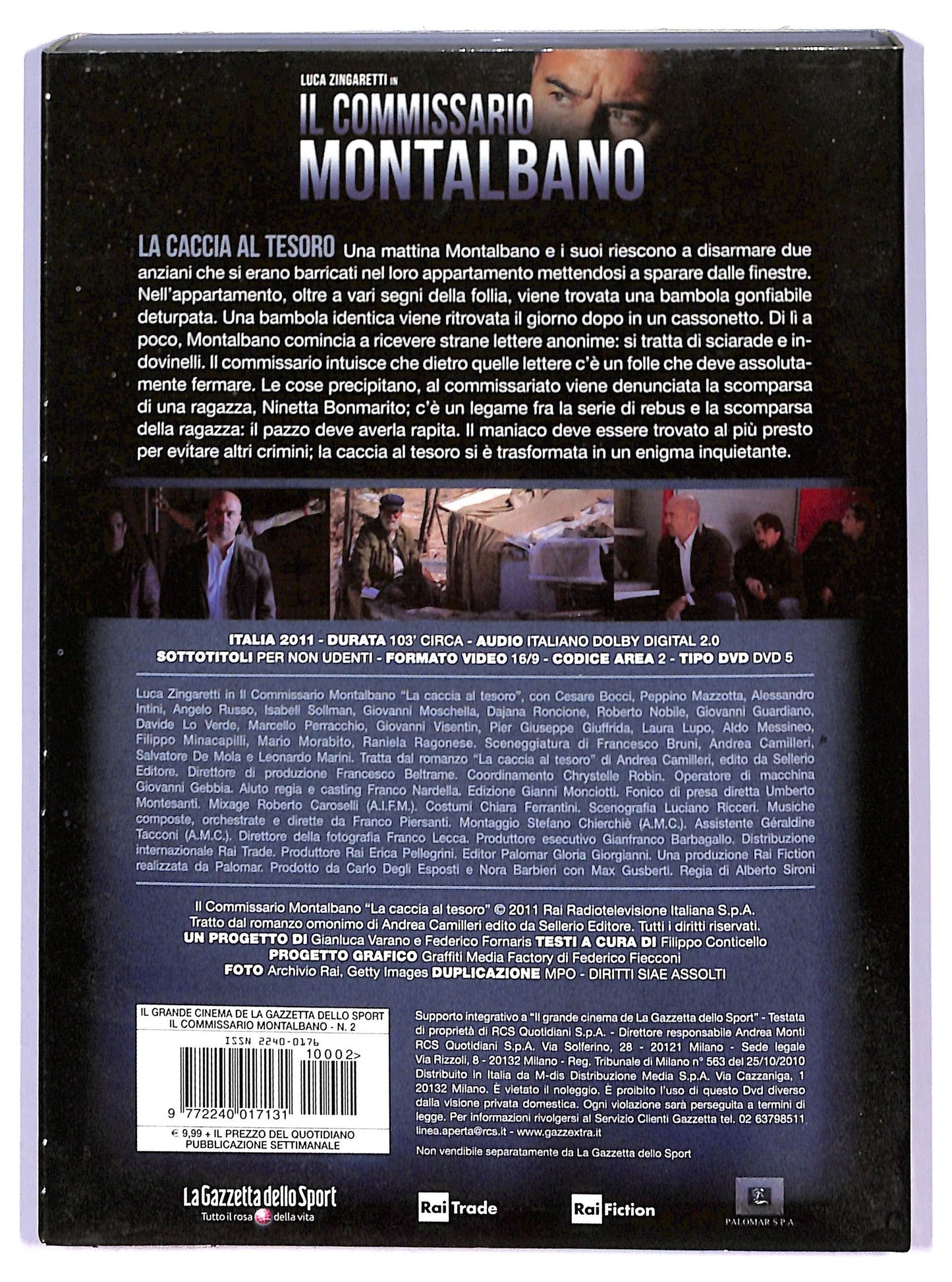 EBOND Il commissario Montalbano 02 - La caccia al tesoro EDITORIALE DVD D792158