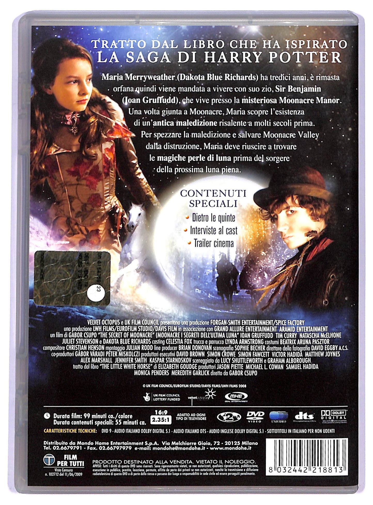 EBOND Moonacre I segreti dell'ultima Luna DVD D792230