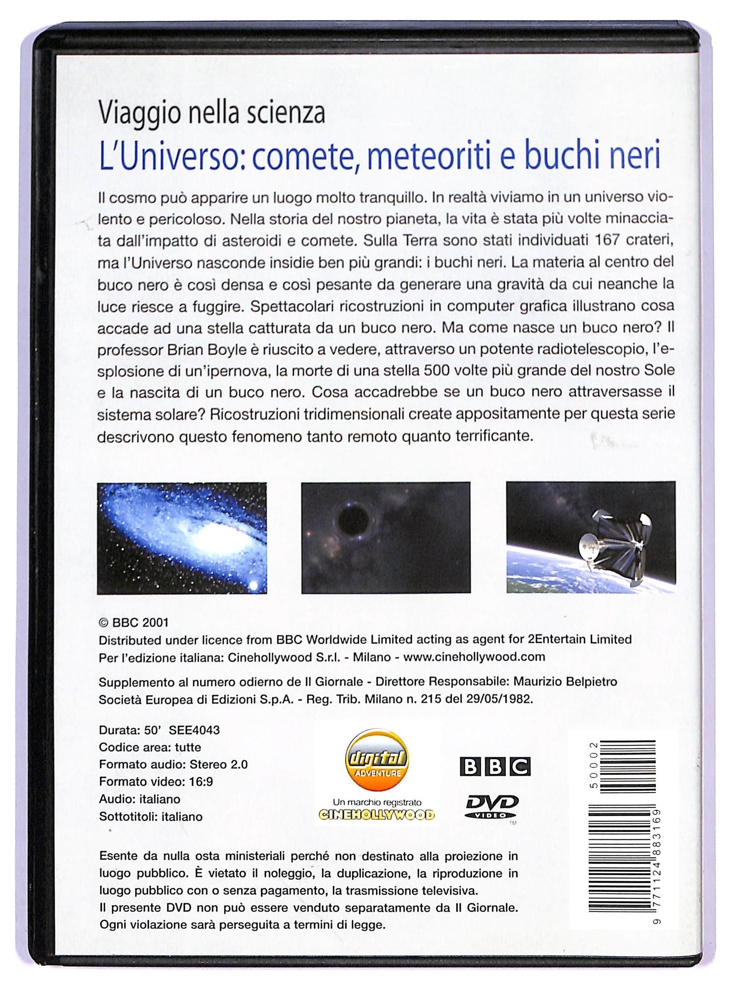 EBOND L'universo comete meteoriti e buchi neri vol.2 EDITORIALE DVD D792231
