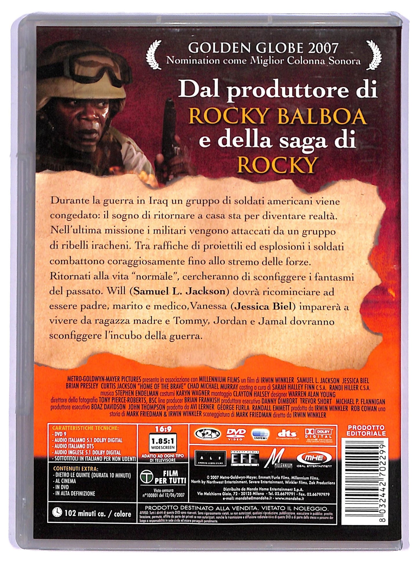 EBOND Home of the Brave DVD EDITORIALE D792245