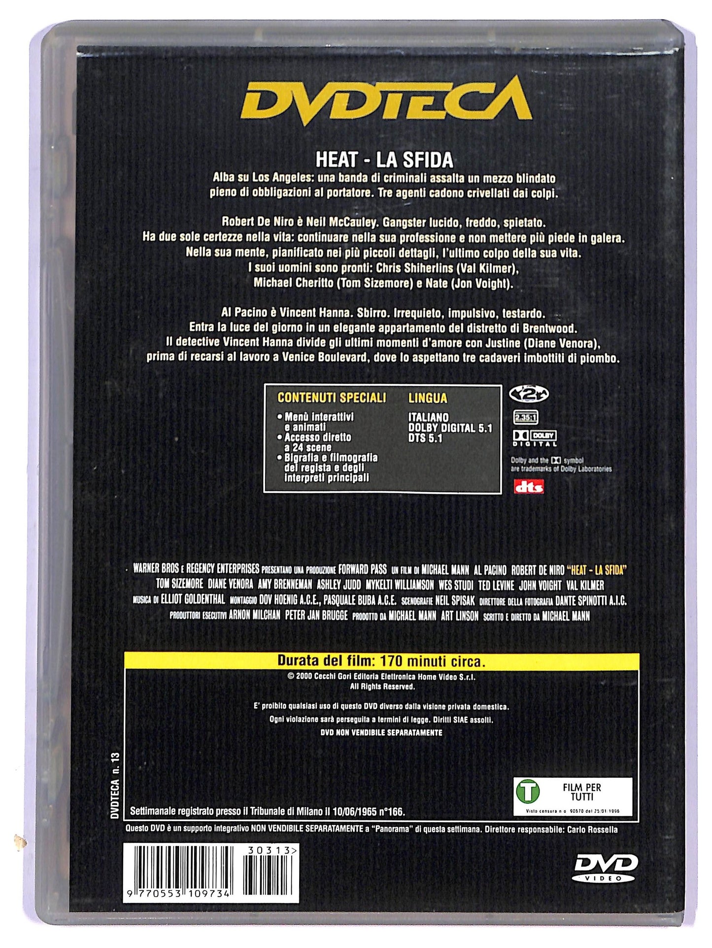 EBOND Heat - La Sfida EDITORIALE DVD D792256