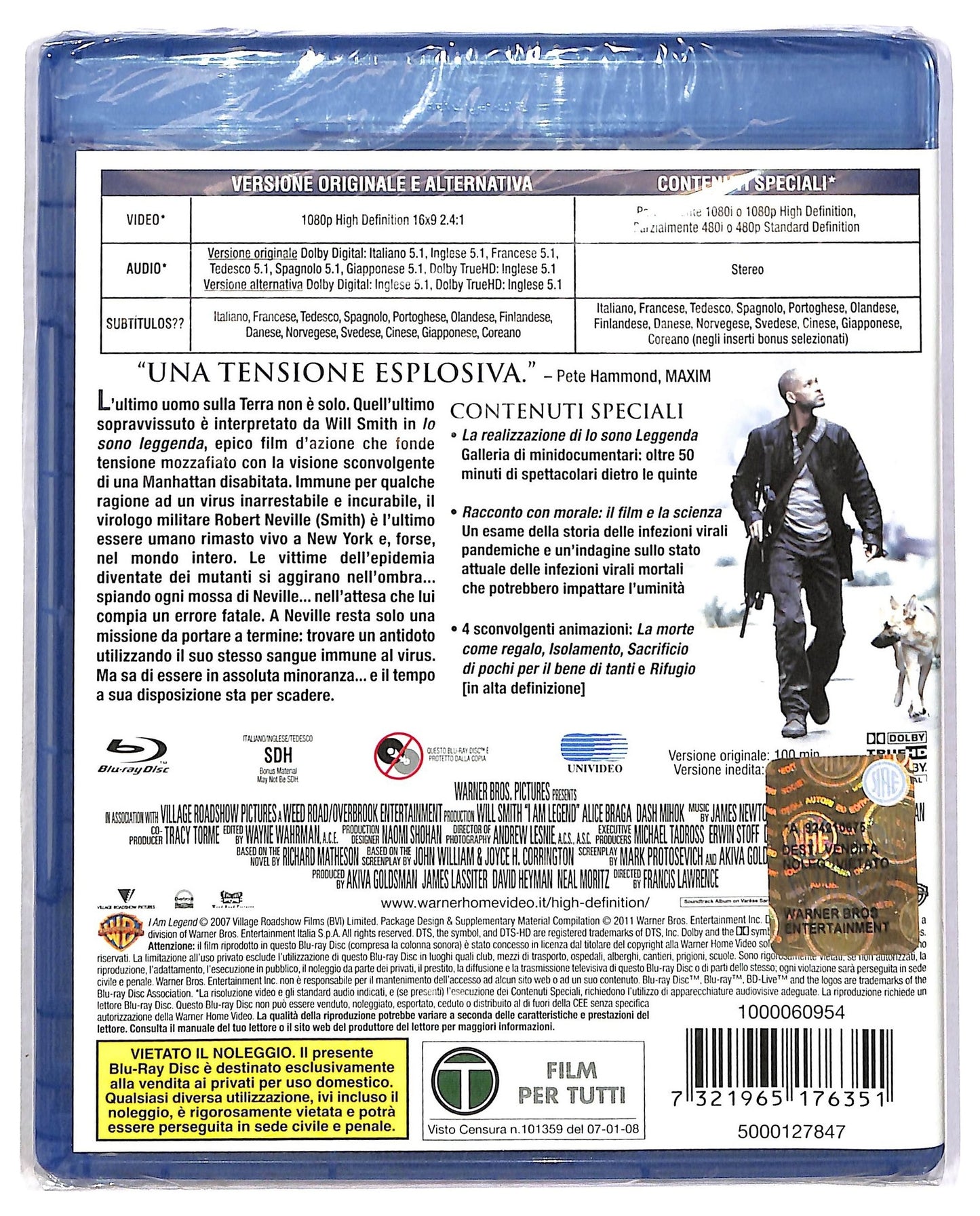 EBOND Io Sono Leggenda BLURAY D792369
