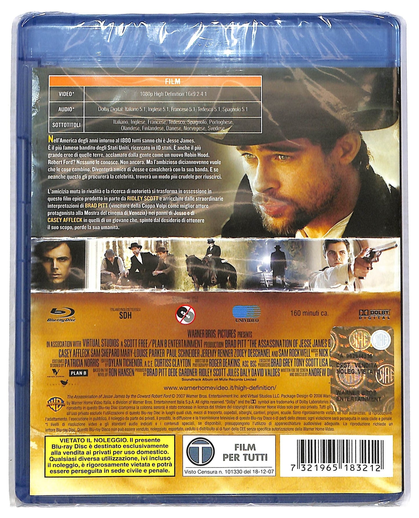 EBOND l'assassinio di jasse james BLURAY D792408