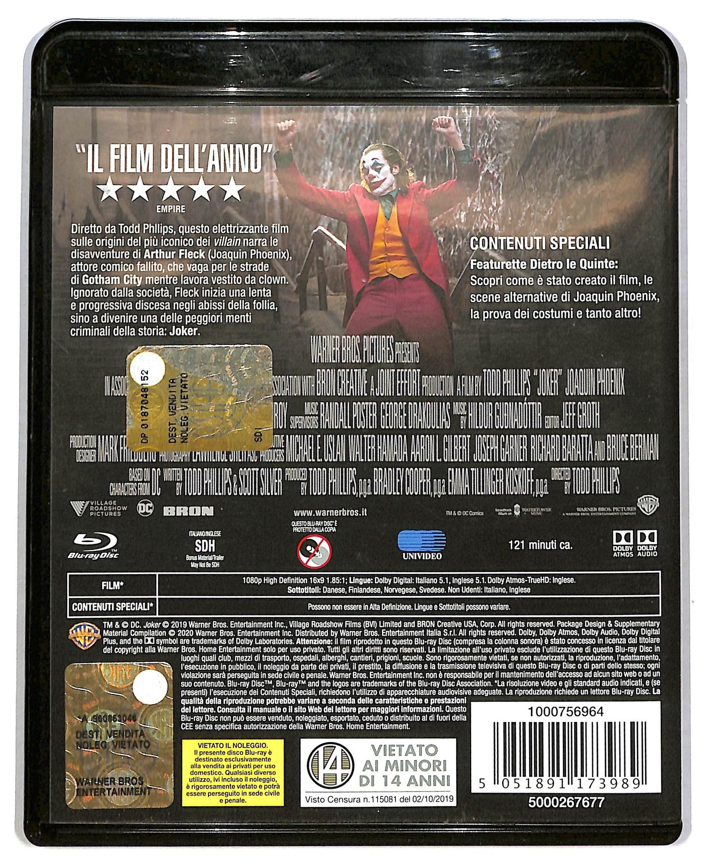 EBOND Joker Di Todd Phillips BLURAY D792415