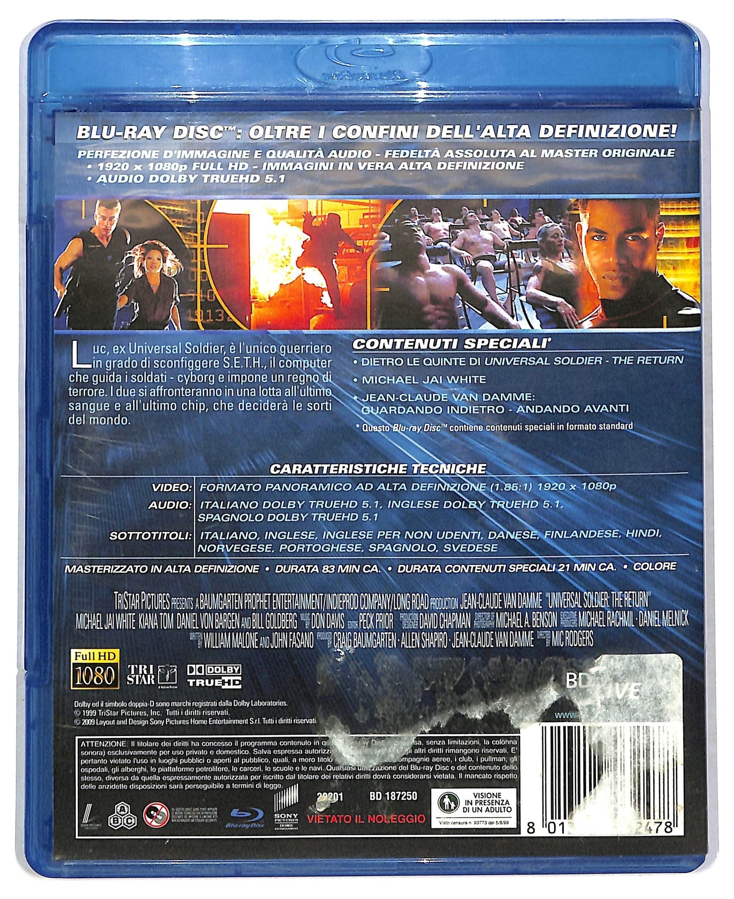 EBOND Universal Soldier: The Return BLURAY BLURAY D792474