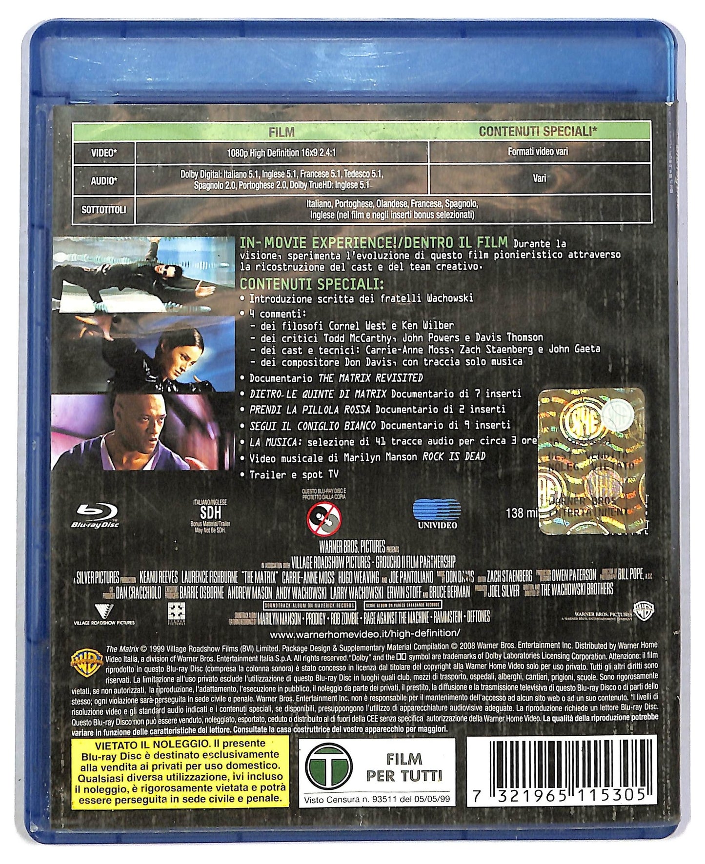 EBOND Matrix BLURAY D792511