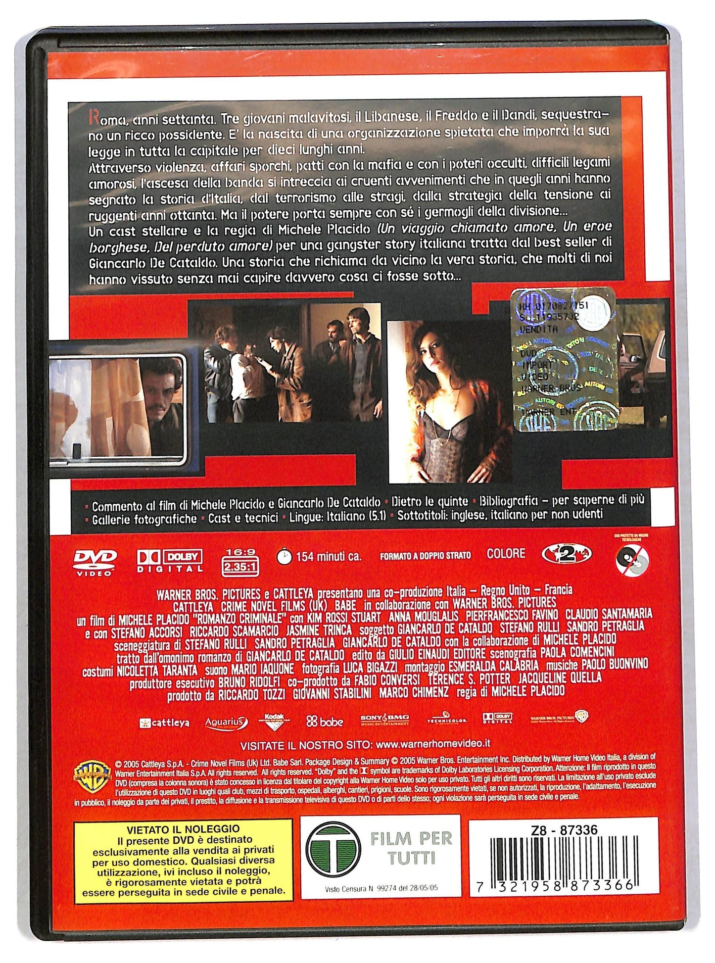 EBOND romanzo criminale DVD D792536
