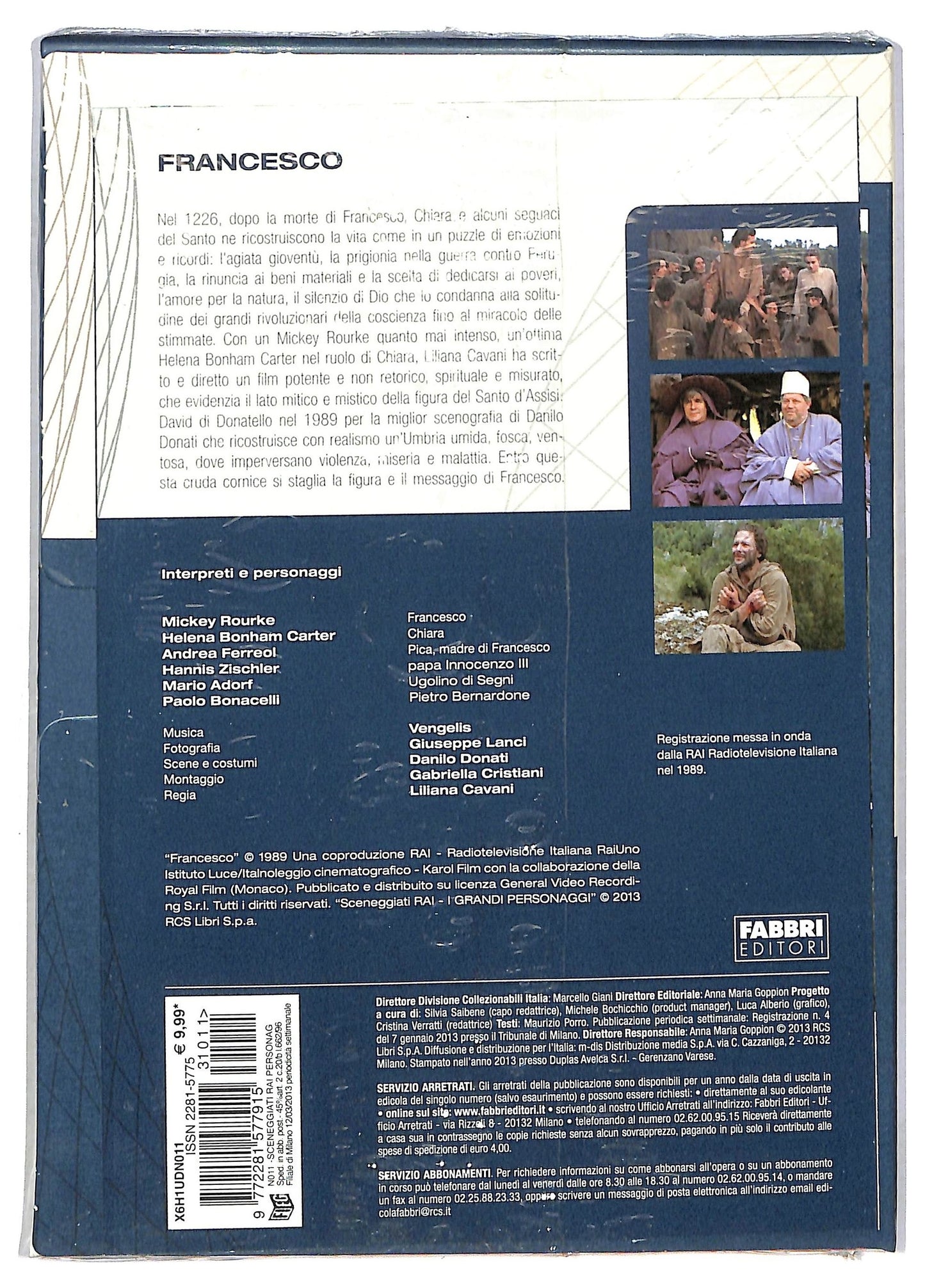 EBOND Sceneggiati Rai Francesco EDITORIALE DVD D792551