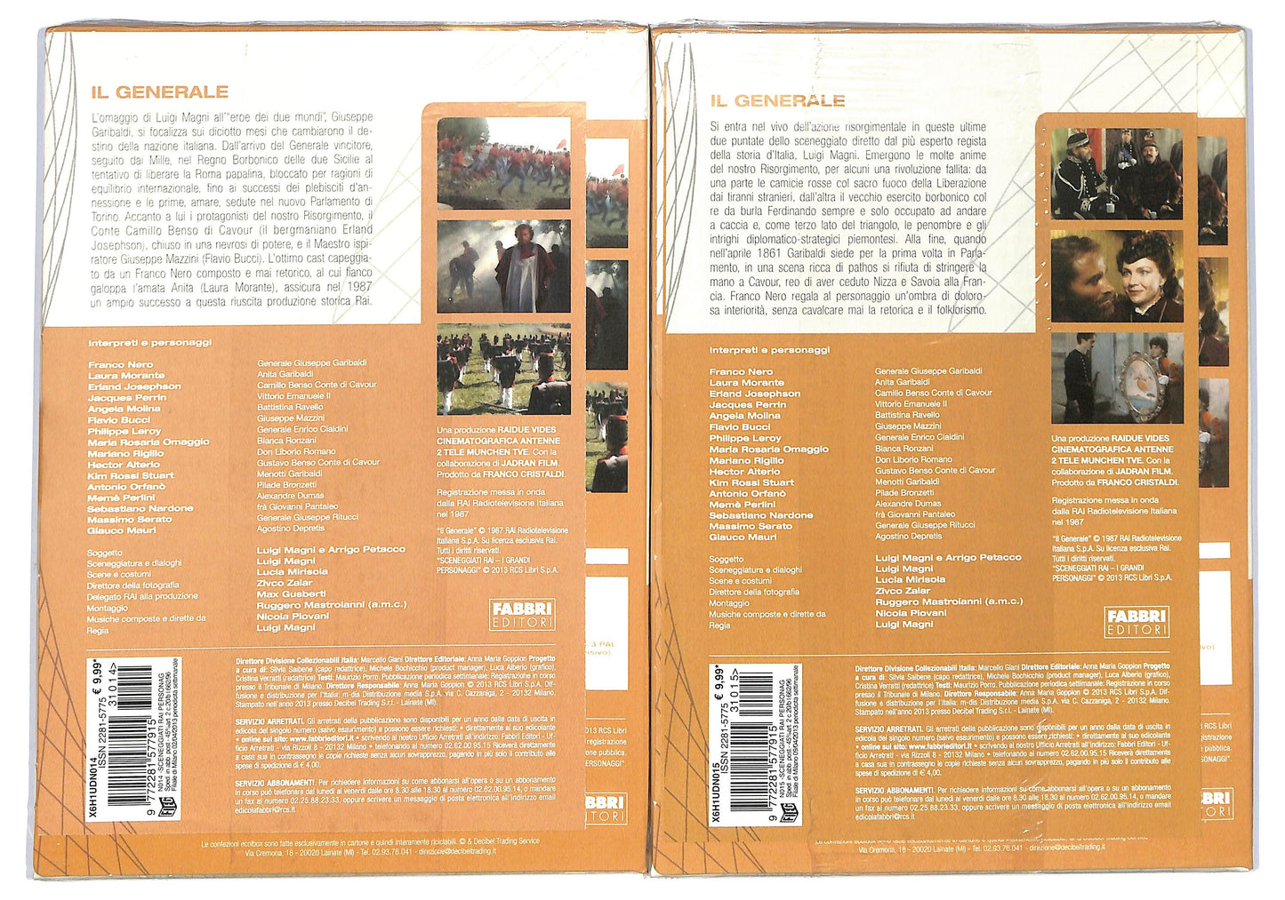 EBOND Sceneggiati Rai IL Generale Puntate da 1 a 4 EDITORIALE DVD Slip case D792563