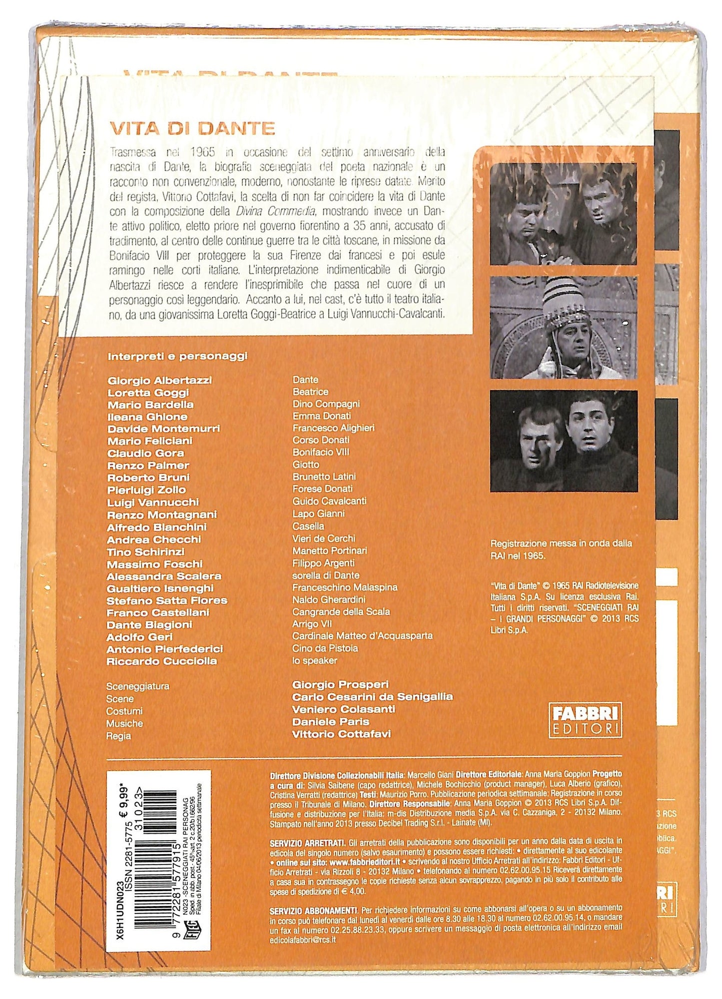 EBOND Sceneggiati Rai Vita Di Dante Puntate da 1 a 3 EDITORIALE DVD Slip Case D792570