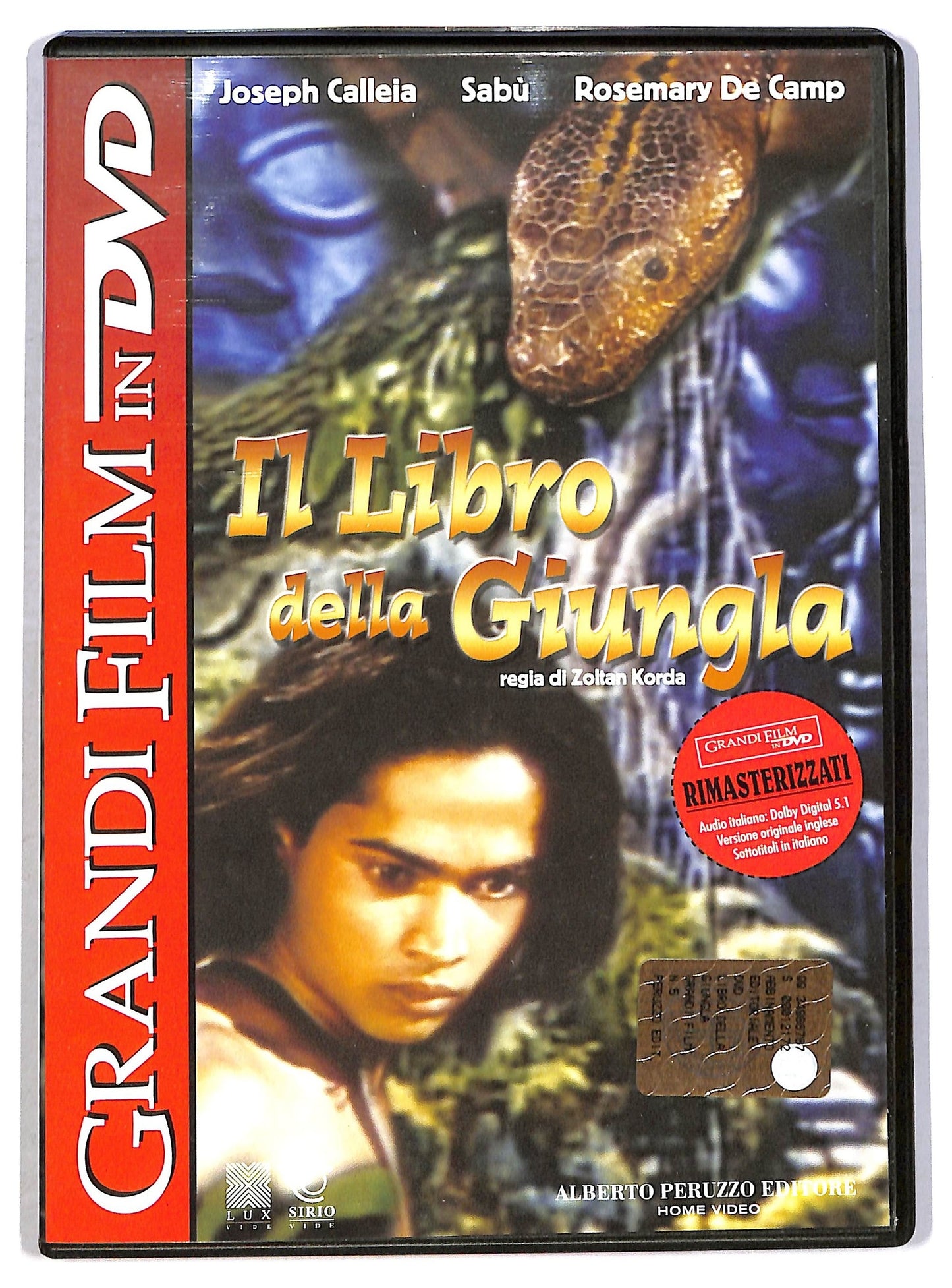 EBOND Il libro della giungla (film 1942) EDITORIALE DVD D792637