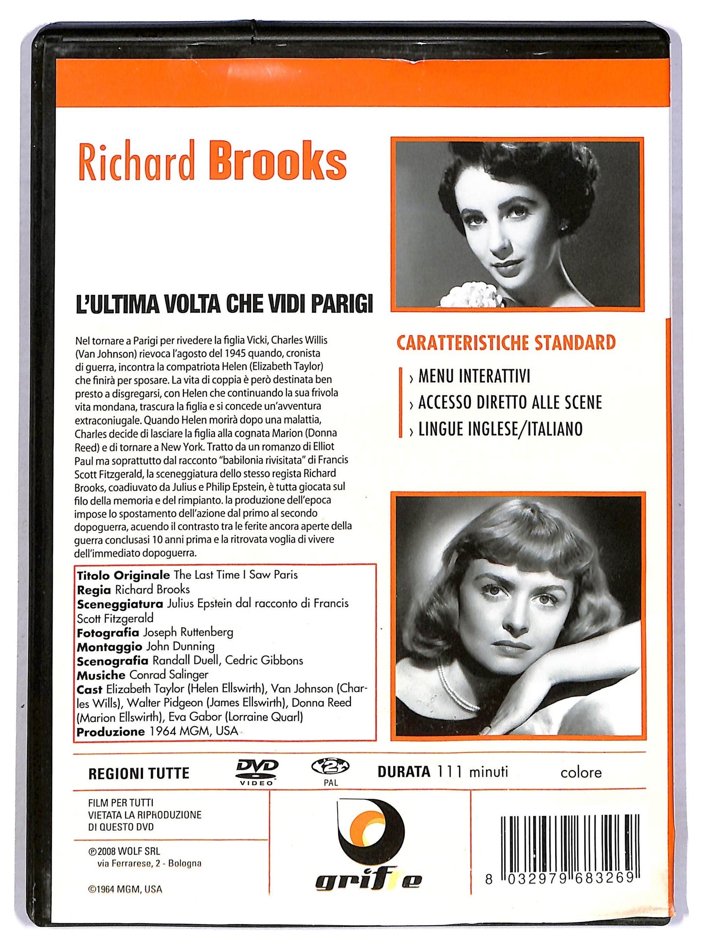EBOND L'ultima volta che vidi Parigi DVD D792766