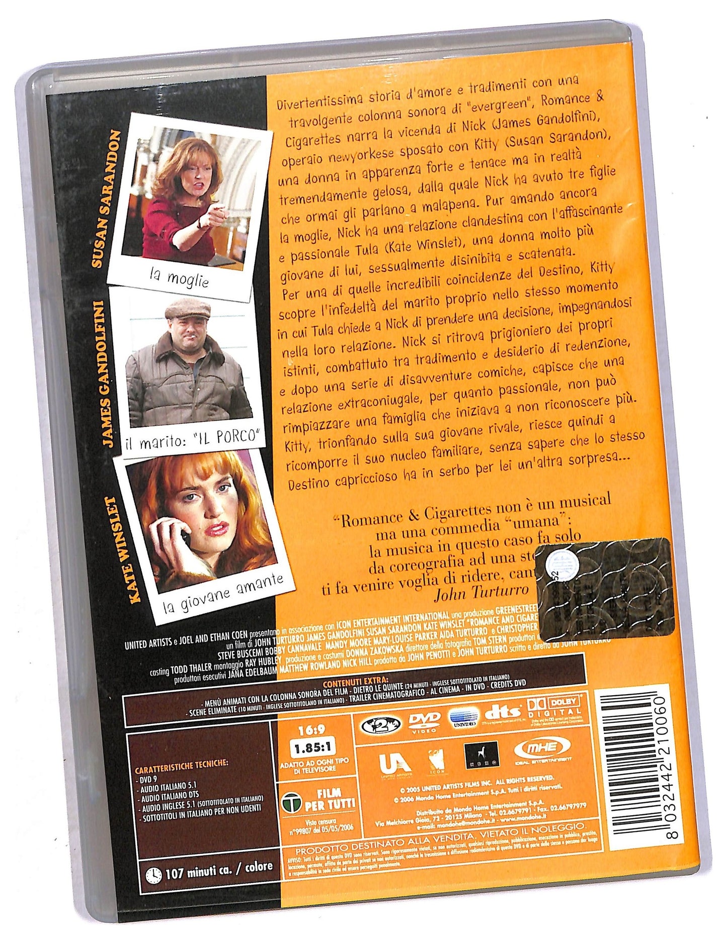 EBOND Romance & Cigarettes DVD D792811