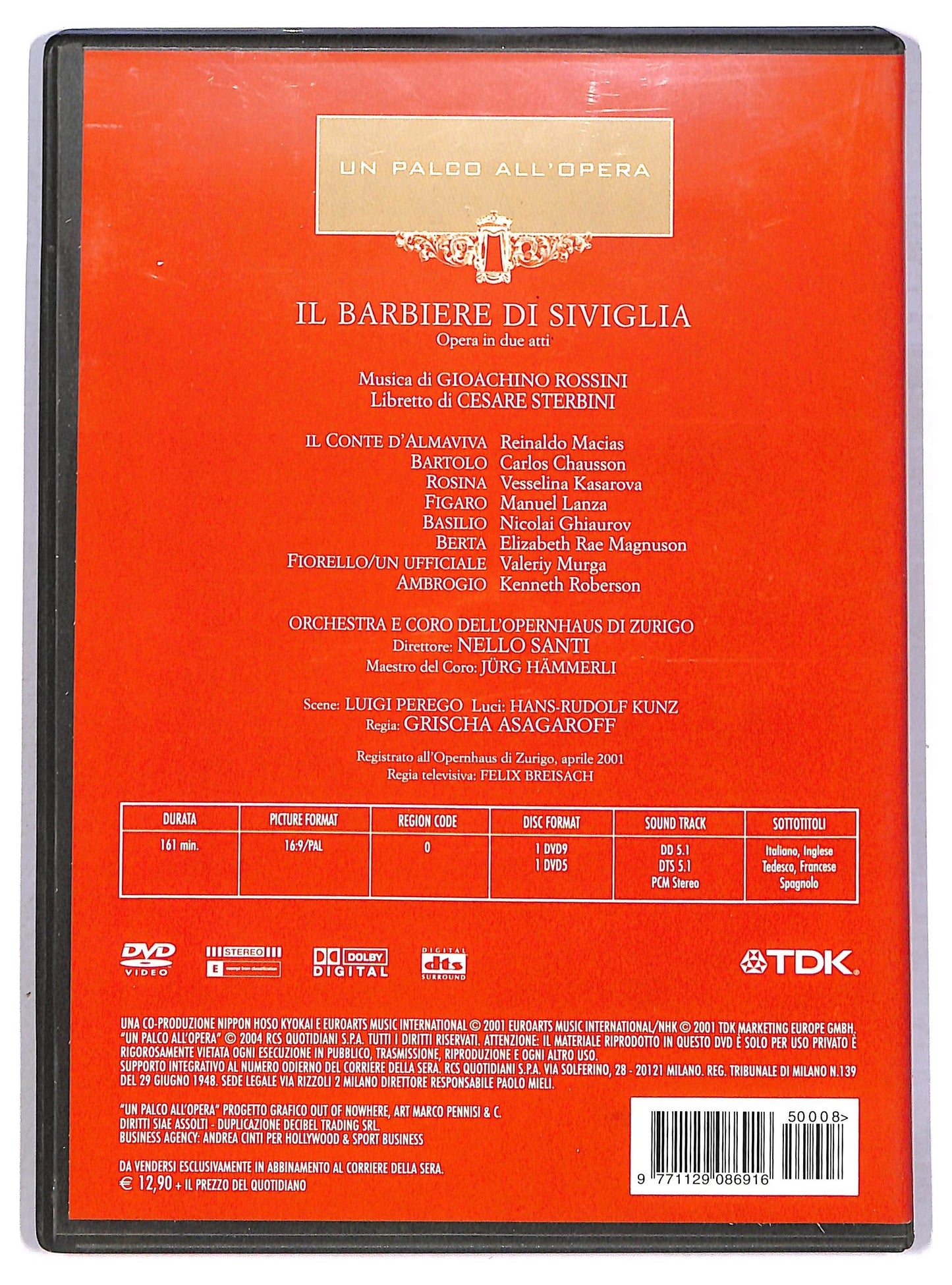 EBOND Un parco all'opera n8 - Il barbiere di Siviglia EDITORIALE DVD D792921