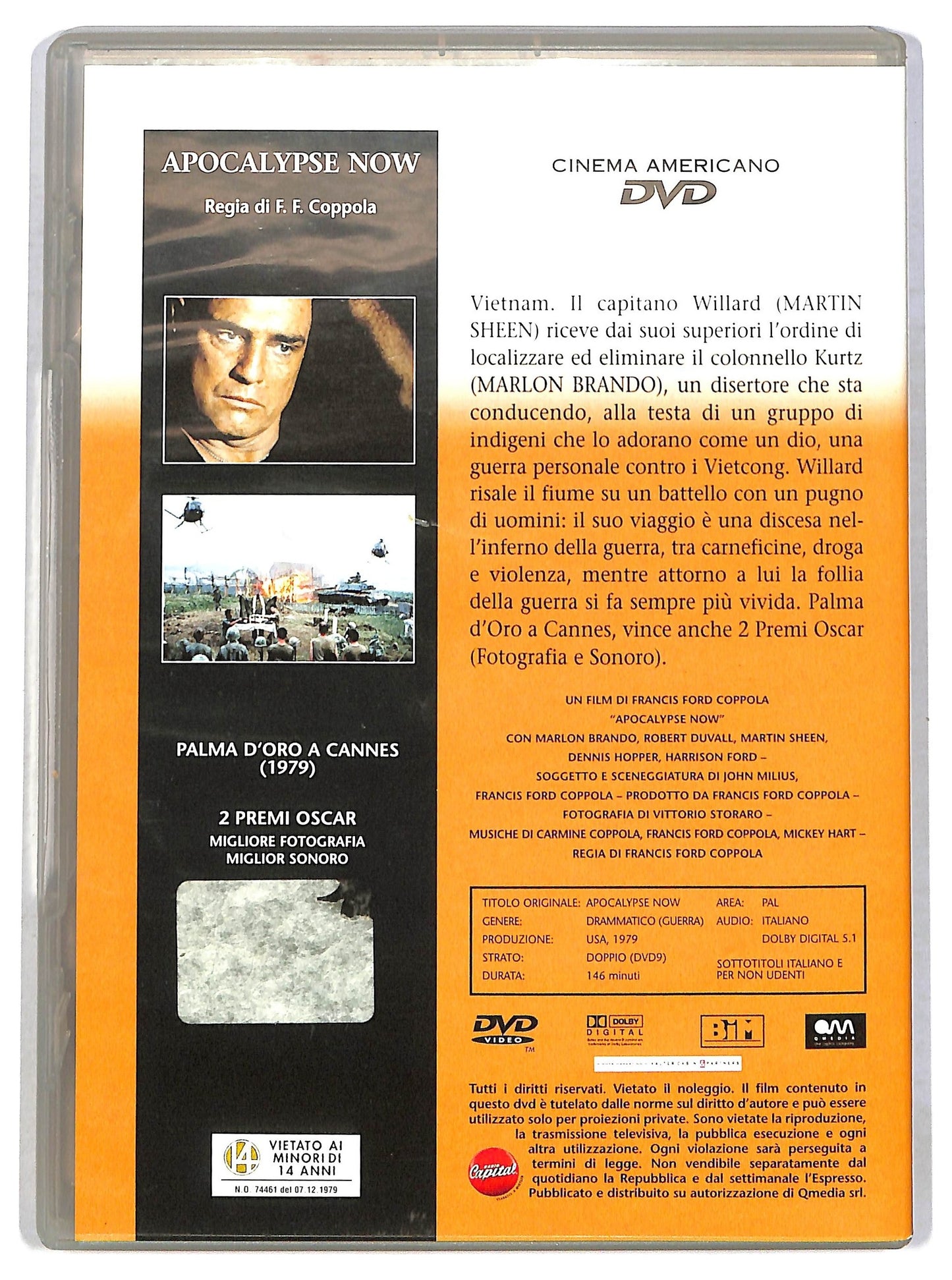 EBOND Apocalypse Now EDITORIALE DVD D793025