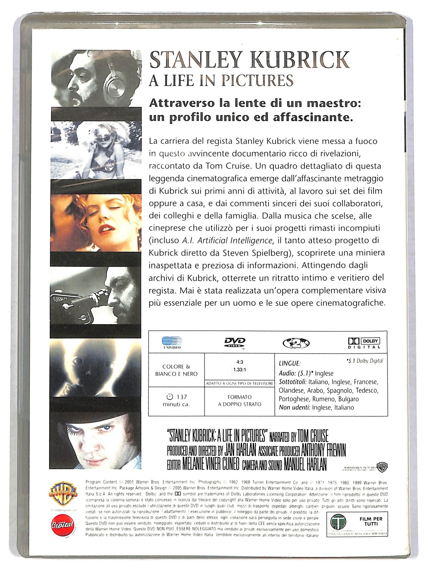 EBOND I Capolavori di Stanley Kubrick 13 EDITORIALE DVD D793061