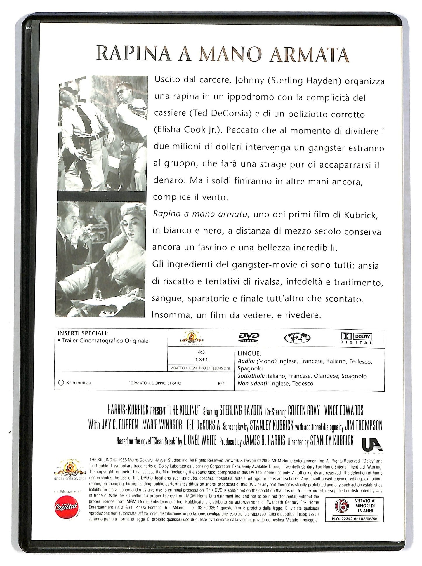 EBOND Rapina a mano armata vol.10 EDITORIALE DVD D793063