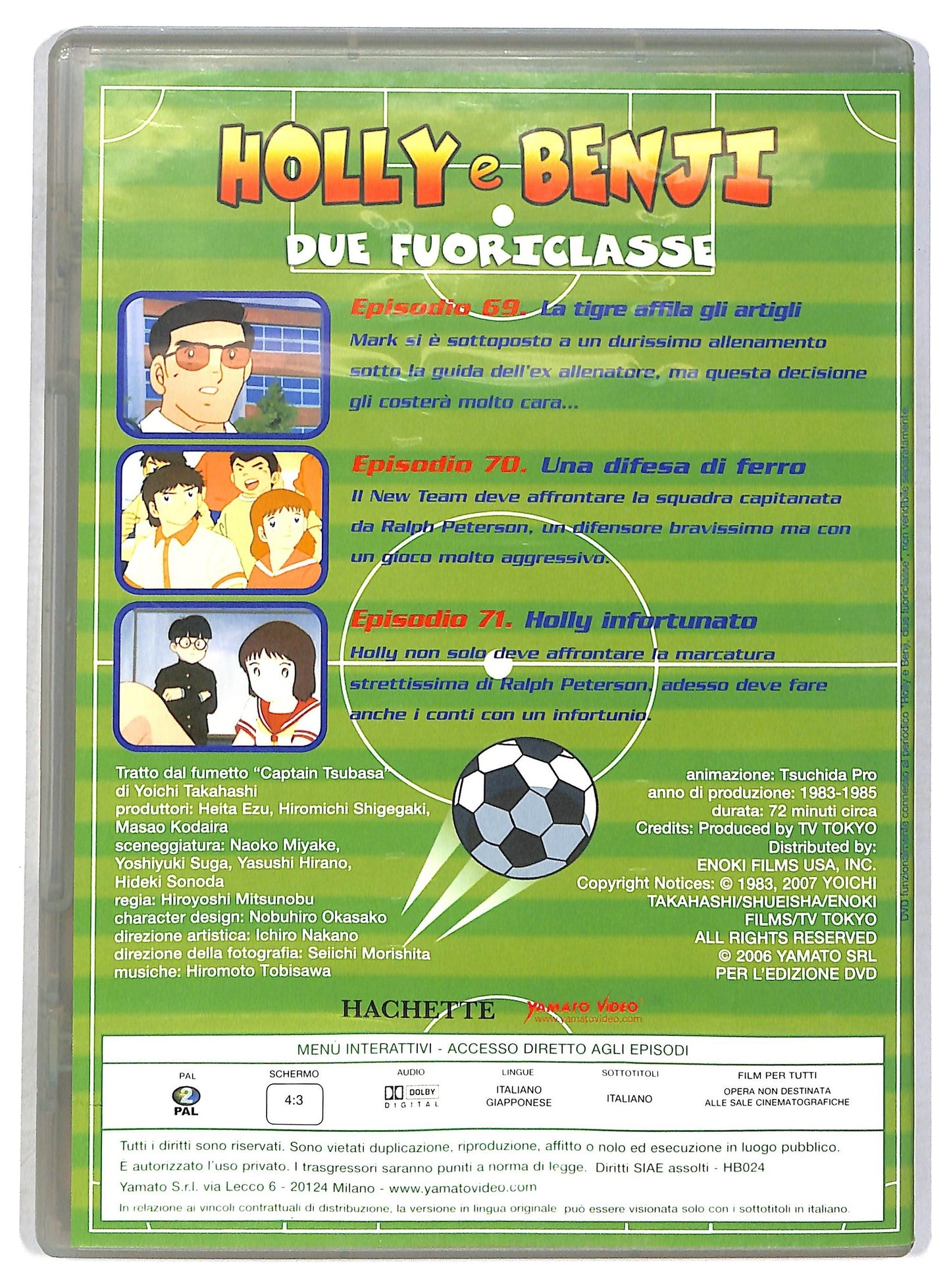 EBOND Holly e Benji - Due fuoriclasse (Dvd 24) EDITORIALE DVD D793102