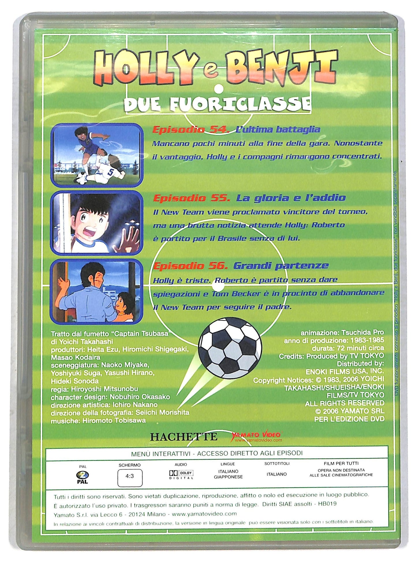 EBOND Holly e Benji Due Fuoriclasse Vol. 19 EDITORIALE DVD D793107