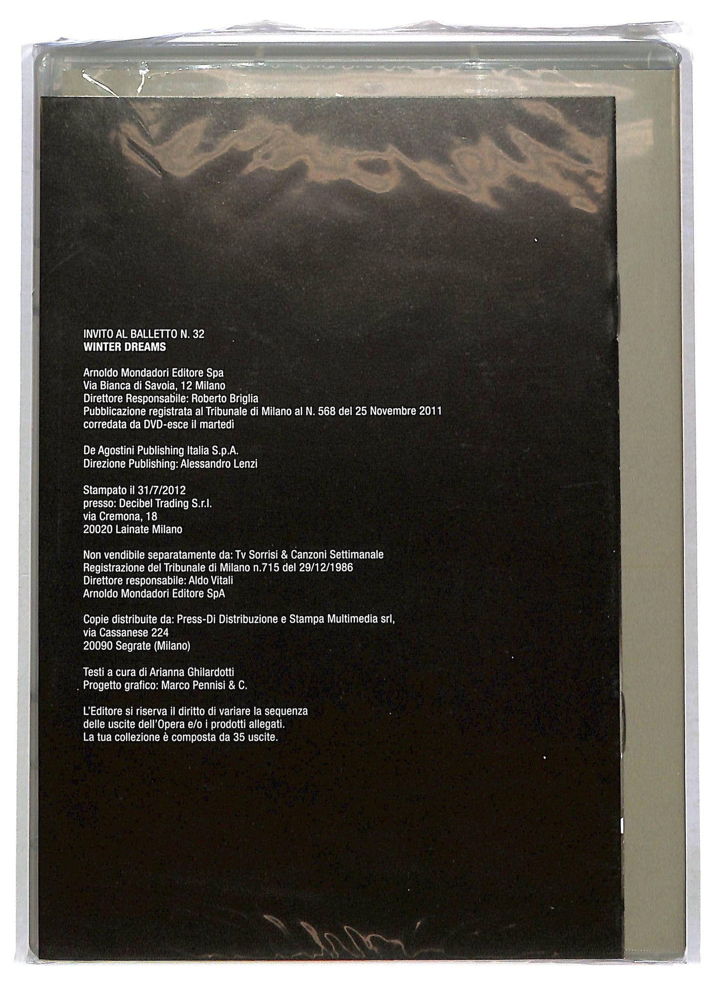 EBOND Winter Dreams - Invito Al Balletto n. 32 EDITORIALE DVD D793135