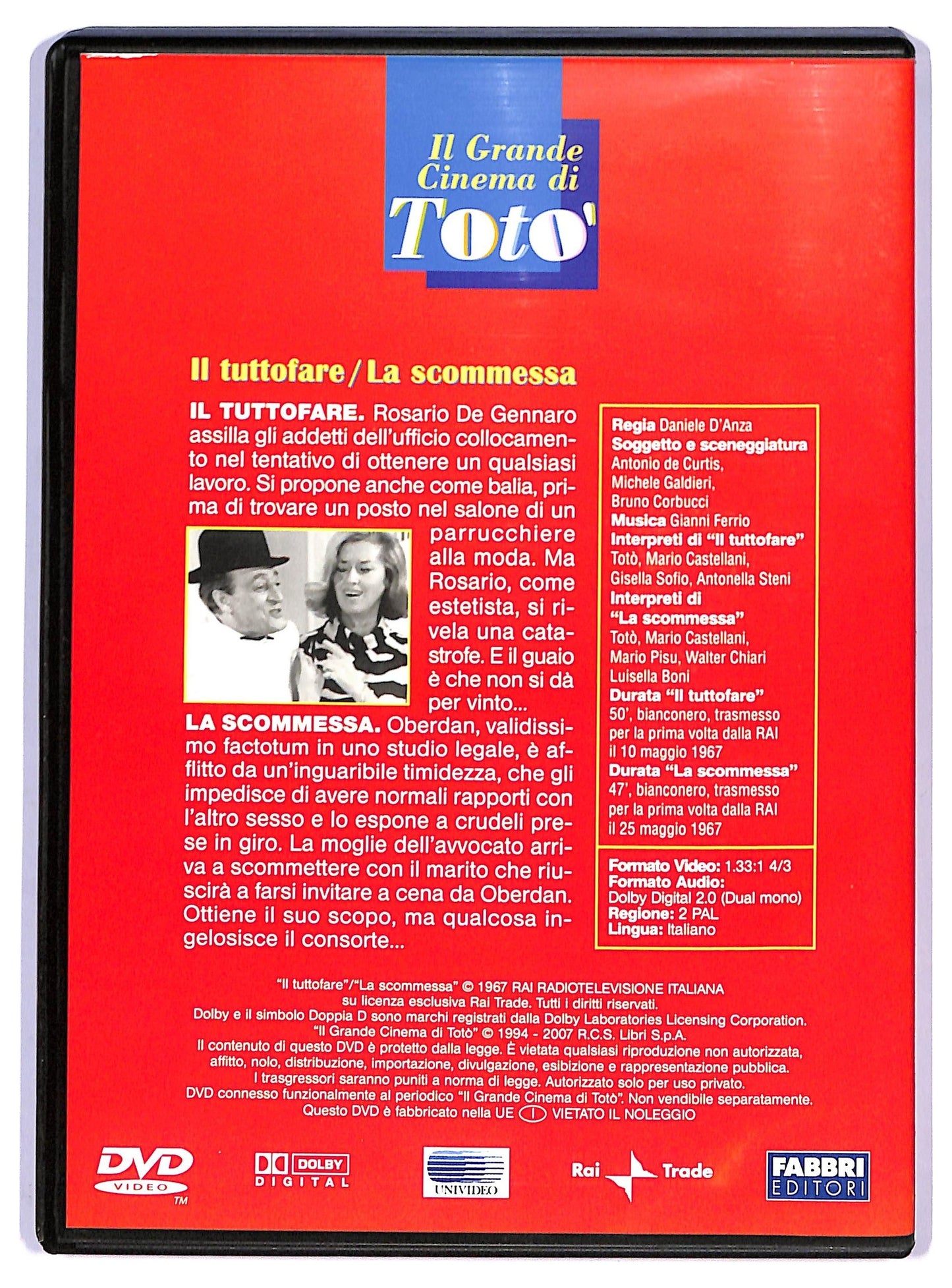 EBOND il tuttofare/ la scommessa EDITORIALE DVD D793326