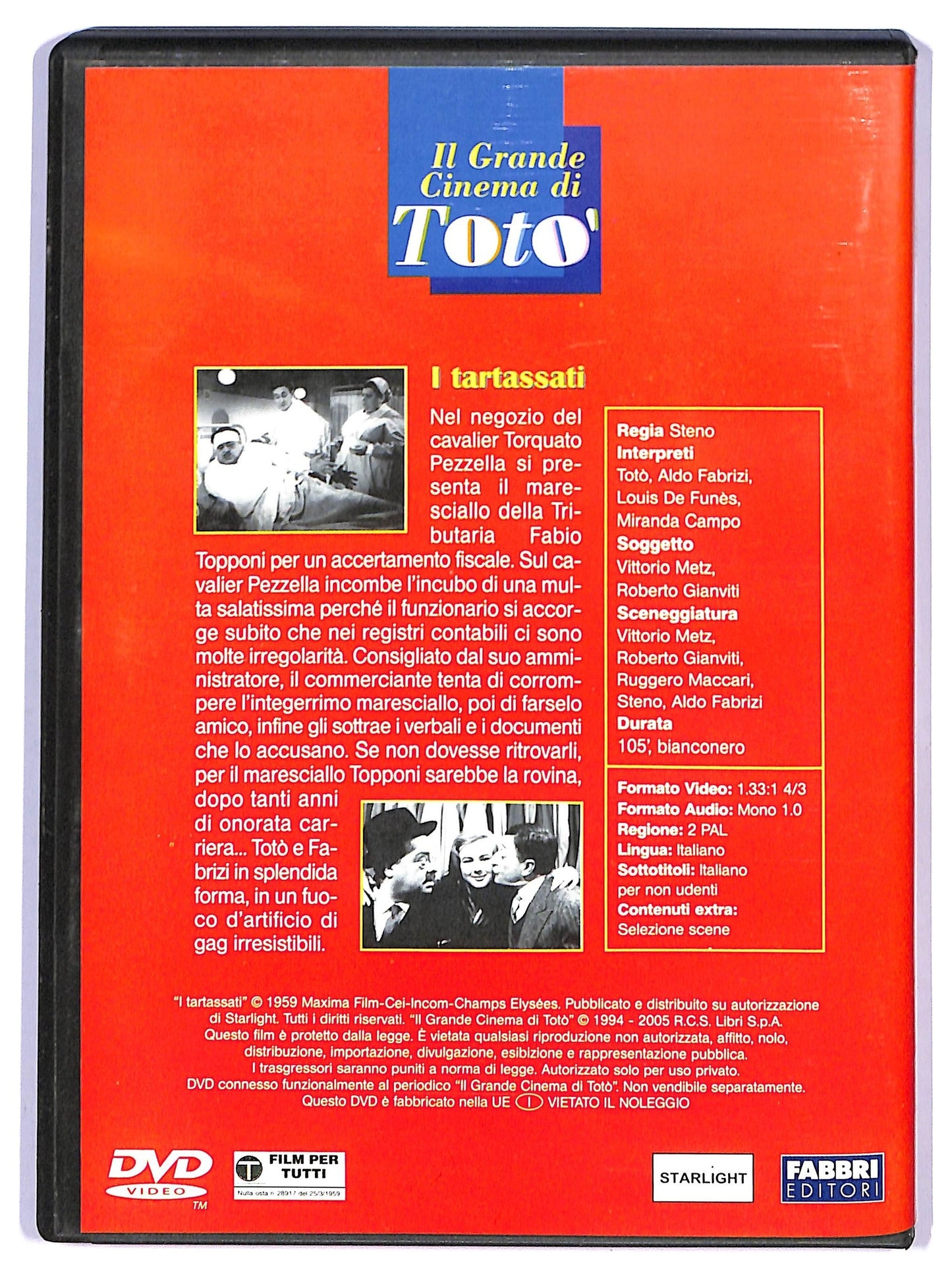 EBOND I Tartassati EDITORIALE DVD D793420
