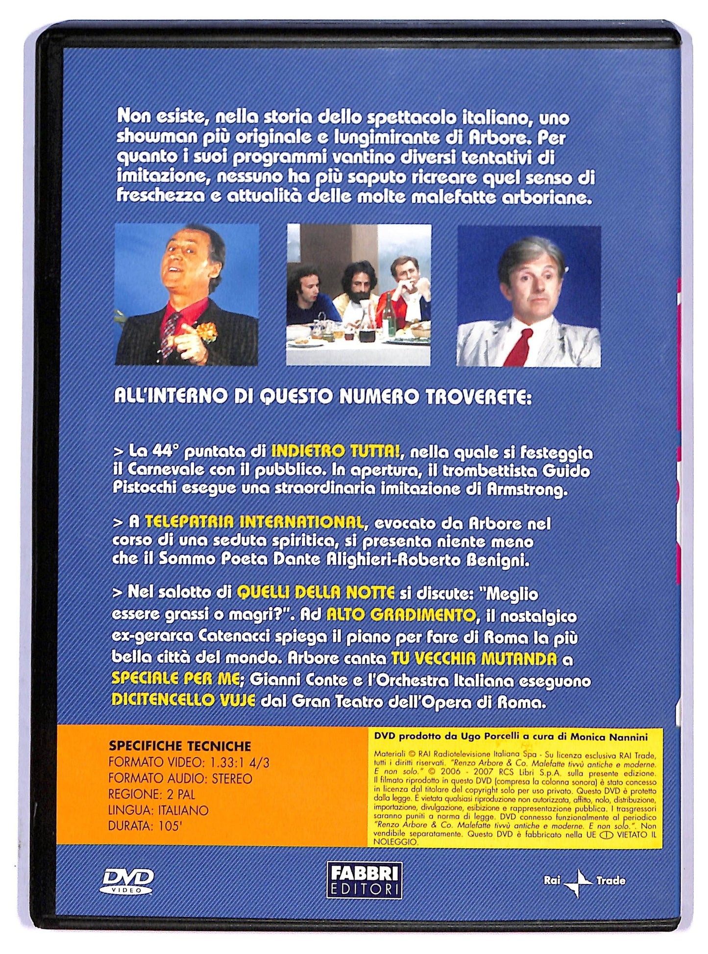EBOND Renzo Arbore & Co Volume 12 EDITORIALE DVD D793461