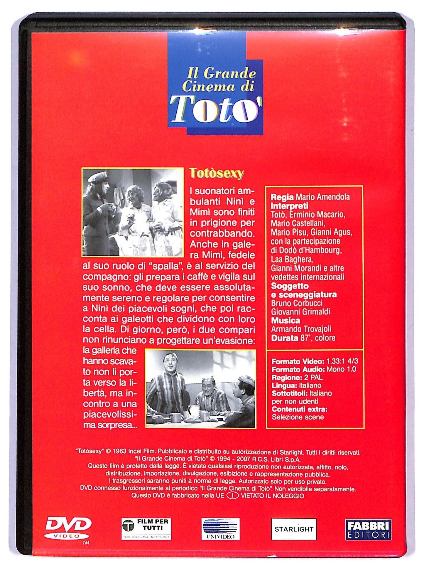EBOND Toto sexy EDITORIALE DVD D793504