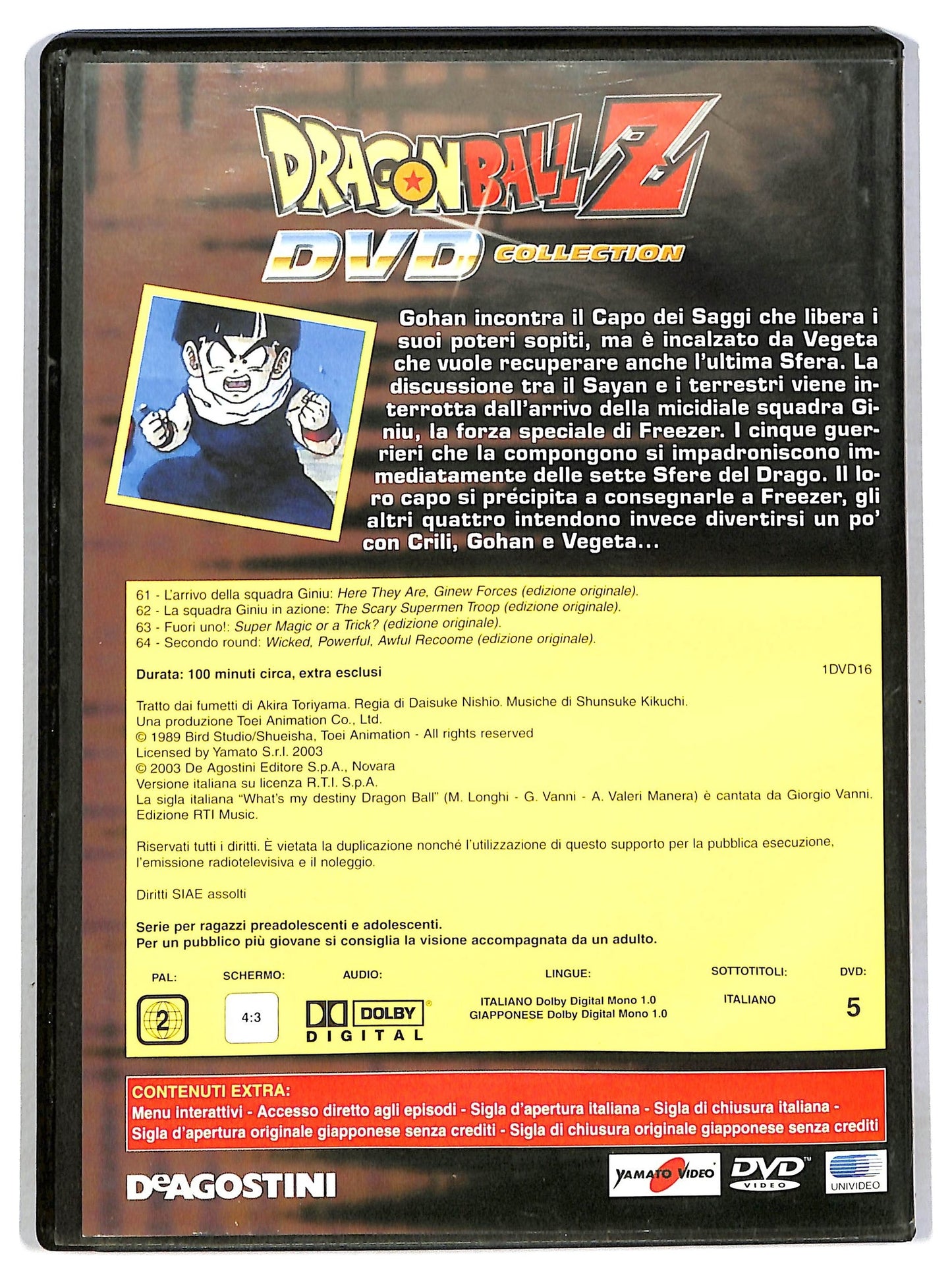 EBOND Dragonball Z Collection Vol. 16 EDITORIALE DVD D793608