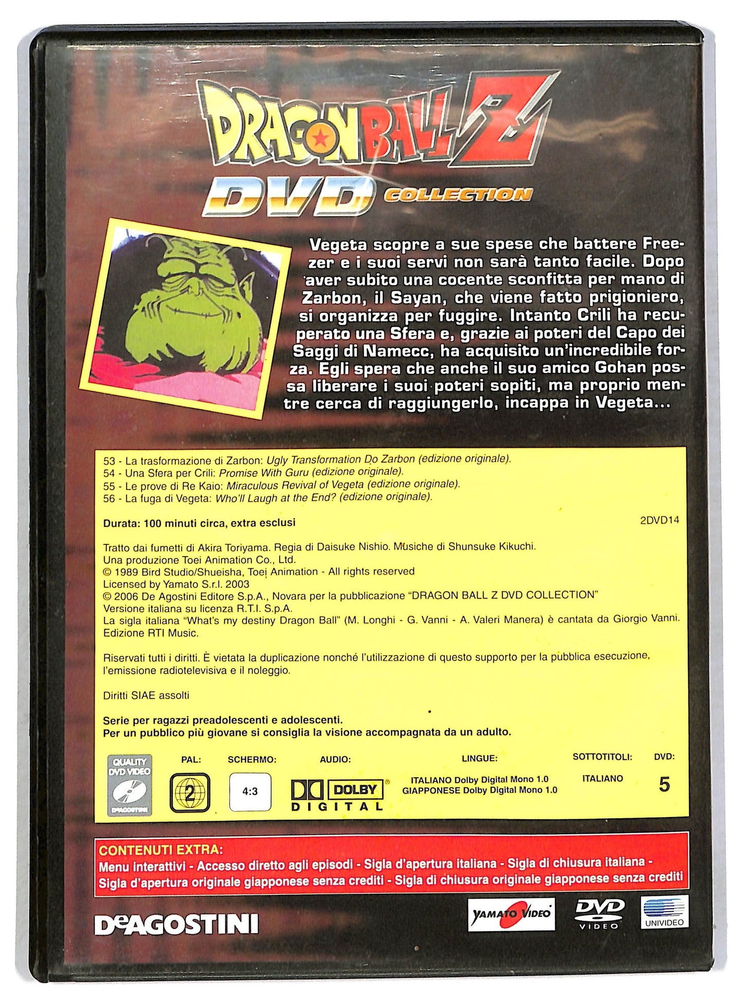 EBOND Dragon Ball Z Collection Vol.14 La Trasformazione Di Zarbon DVD D793619