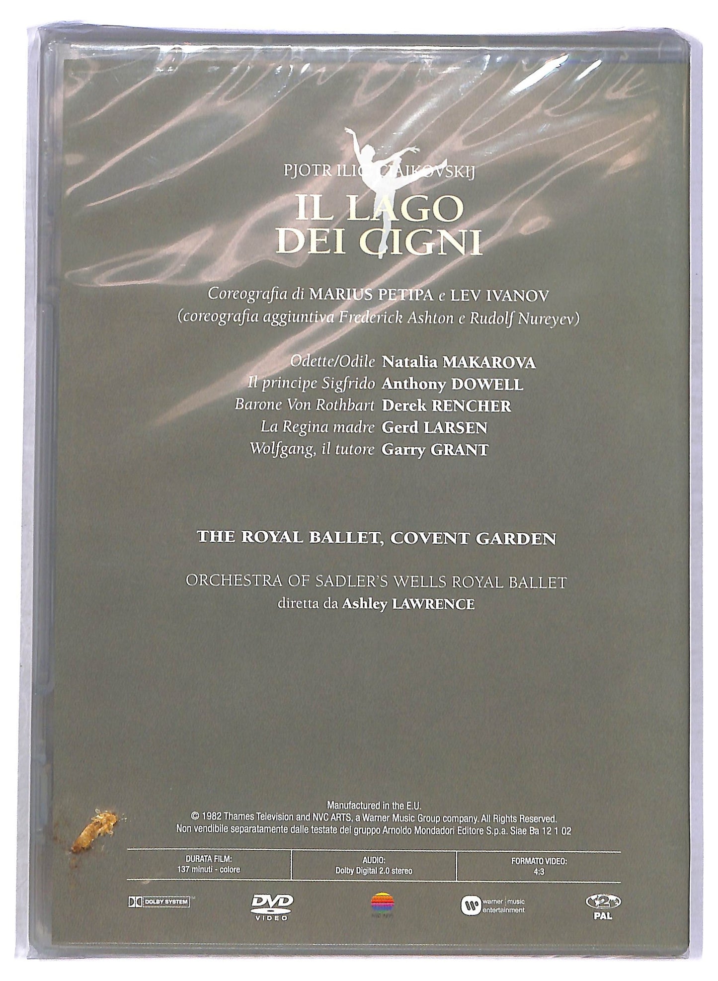 EBOND Il Lago Dei Cigni - Pjotr Ilic' Ciajakovskij - Invito al Balletto N.2 DVD D793638