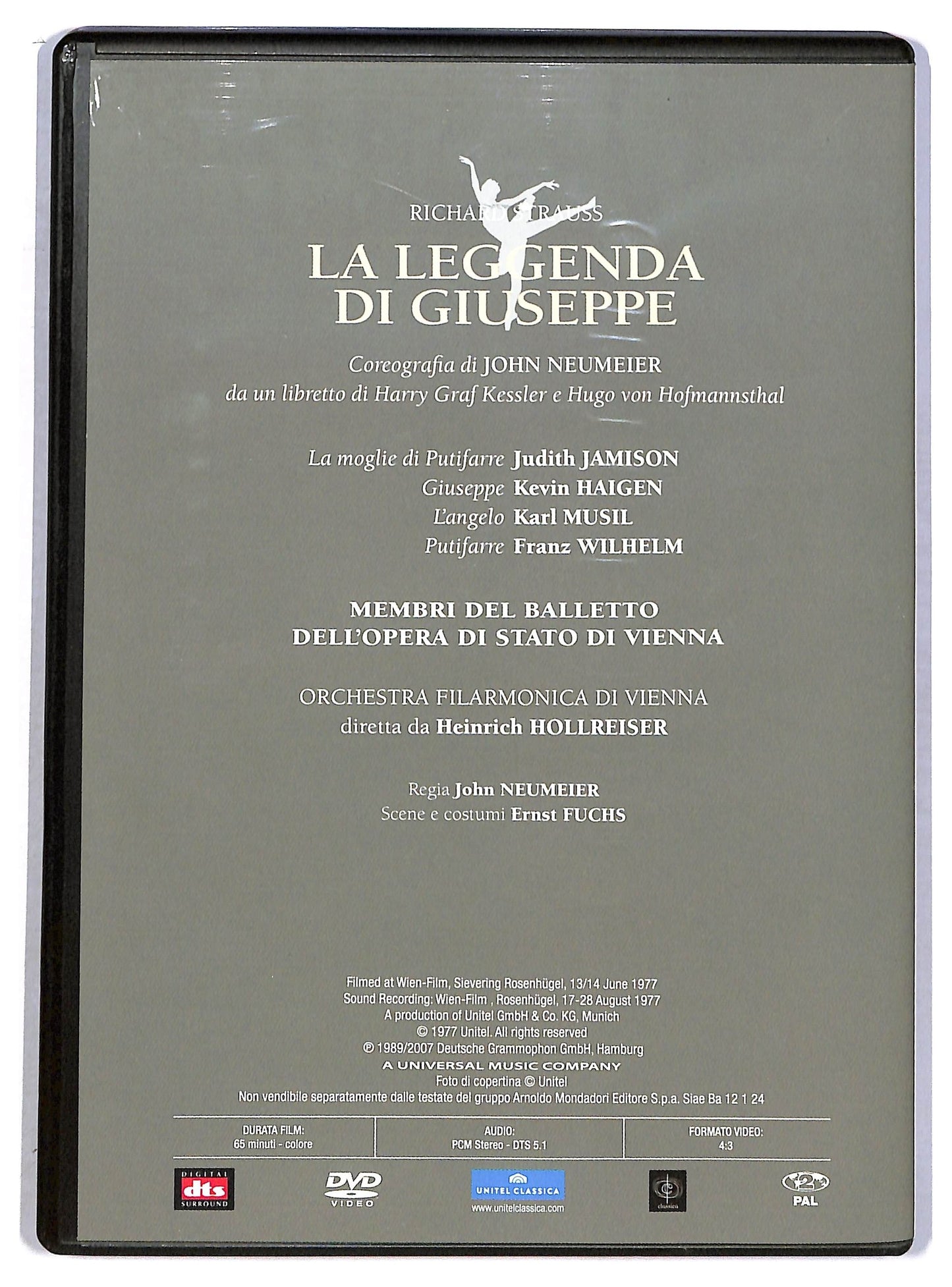 EBOND La Leggenda Di Giuseppe - Richard Strauss - Invito al Balletto N.24 DVD D793711