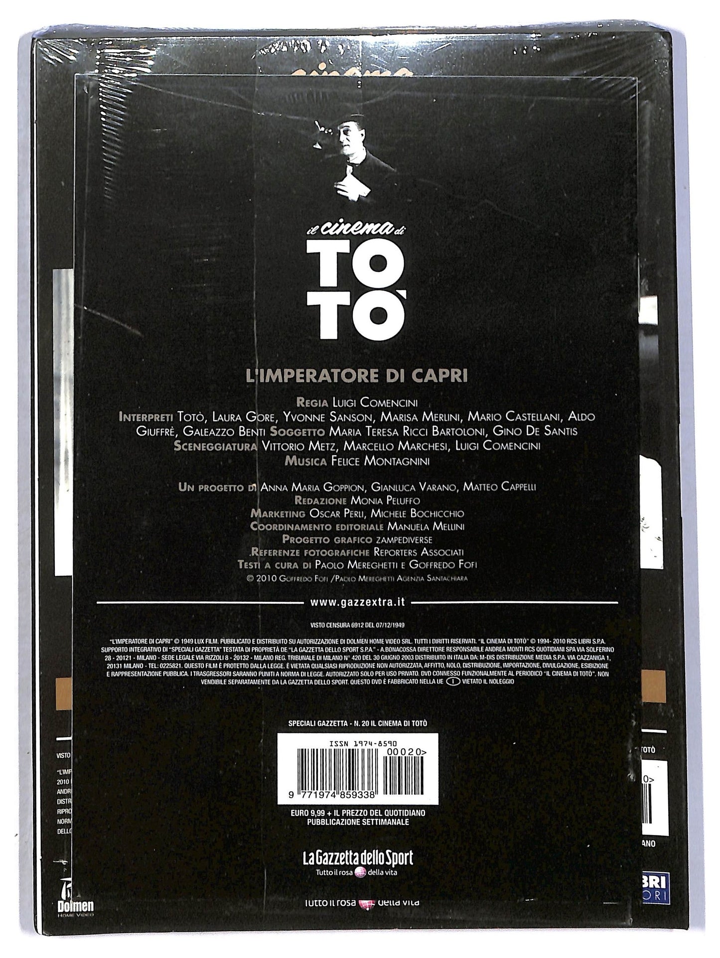 EBOND L'Imperatore Di Capri EDITORIALE DVD D793738